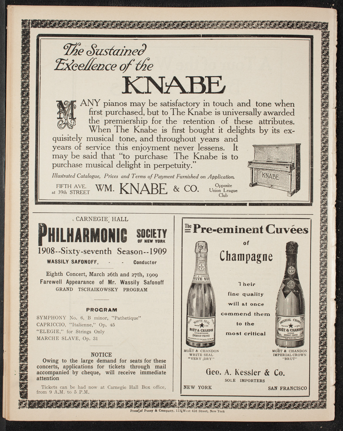 Burton Holmes Travelogue: More About Paris, March 14, 1909, program page 12