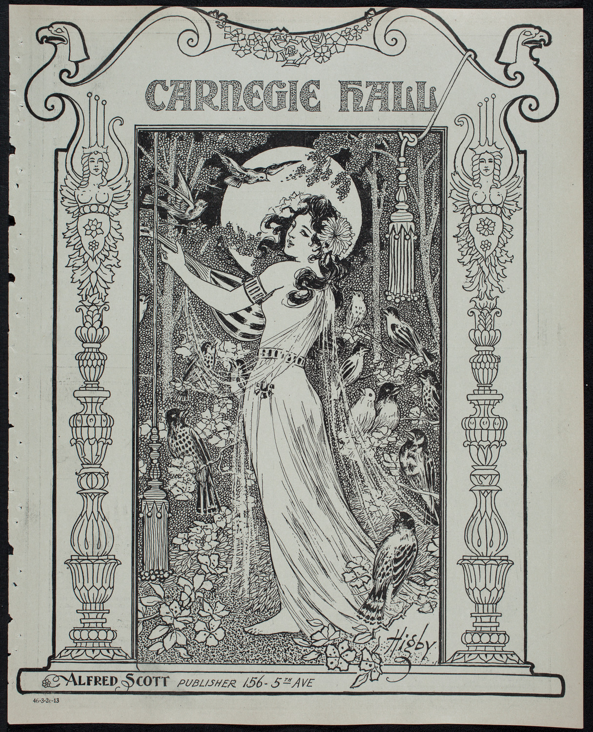 Burton Holmes Travelogue: Panama, March 2, 1913, program page 1