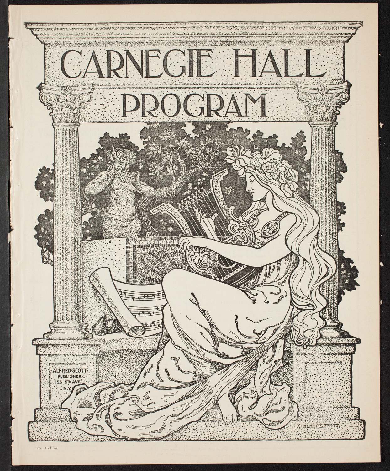 Lecture by Burton Holmes, February 28, 1904, program page 1