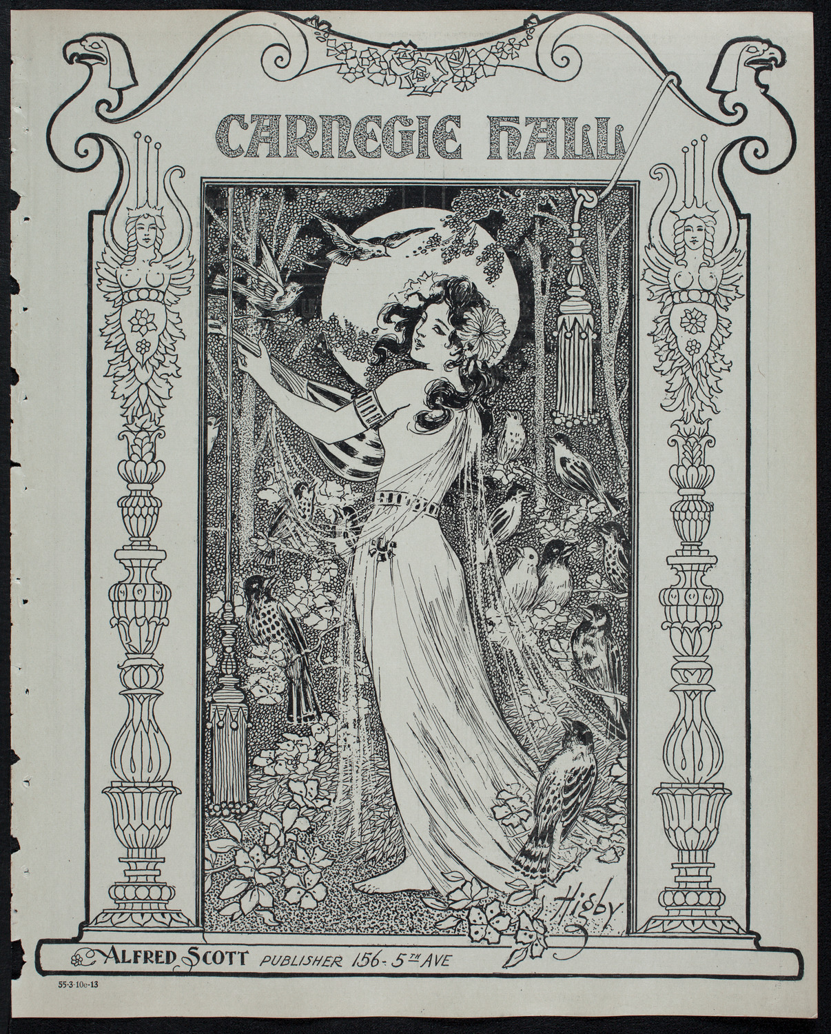 Hampton Musical and Historical Pageant, March 10, 1913, program page 1