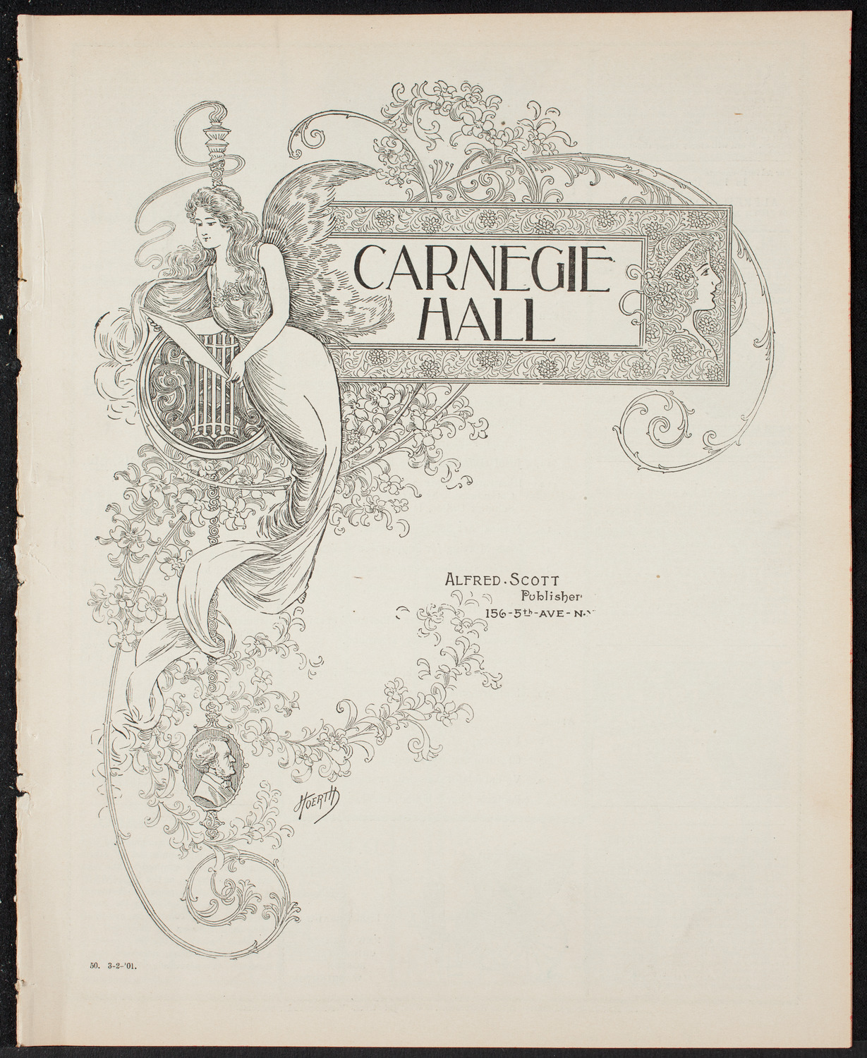 Symphony Concert for Young People, March 2, 1901, program page 1