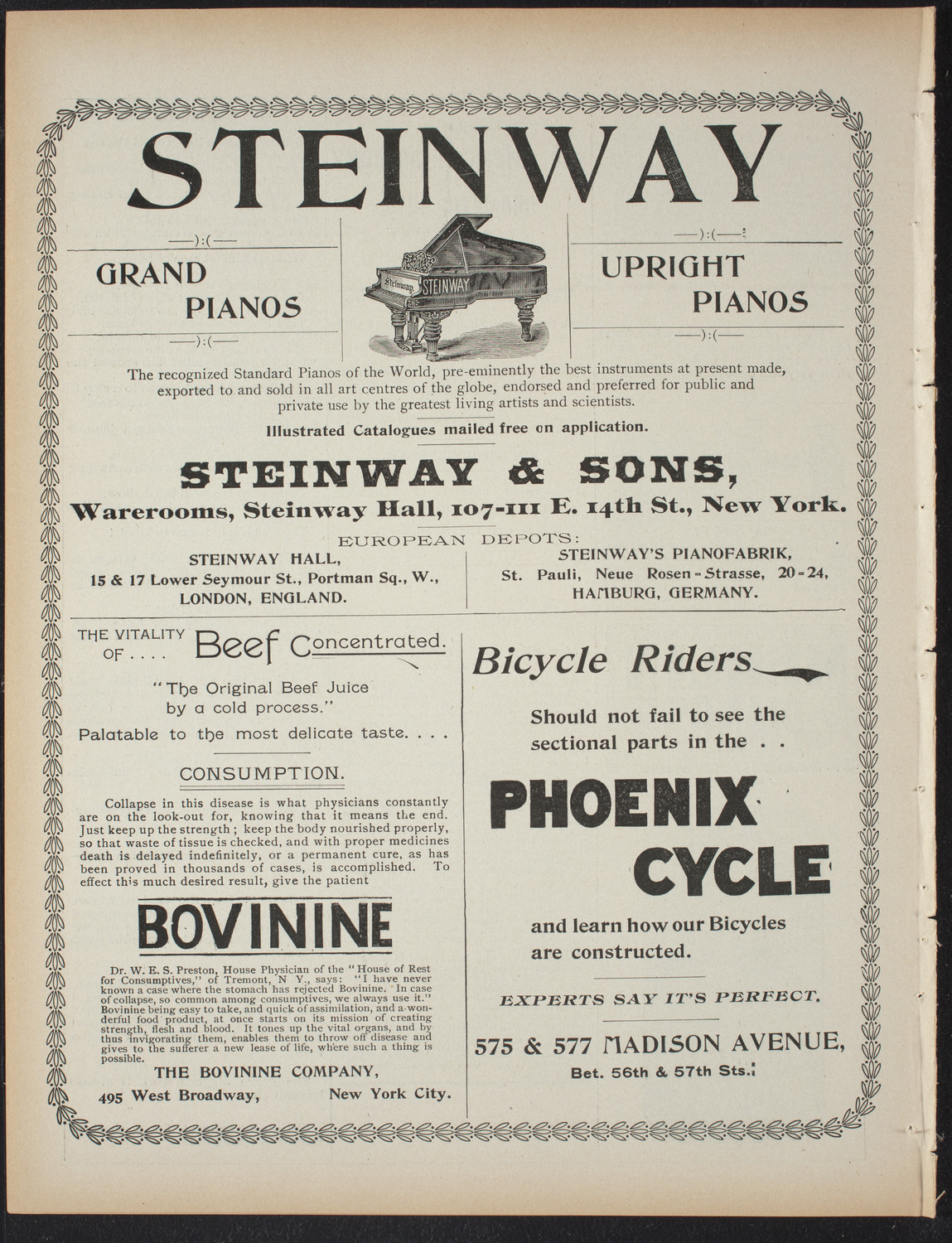 American Academy of Dramatic Arts: Private performance by members of the Junior Class, April 17, 1897, program page 8