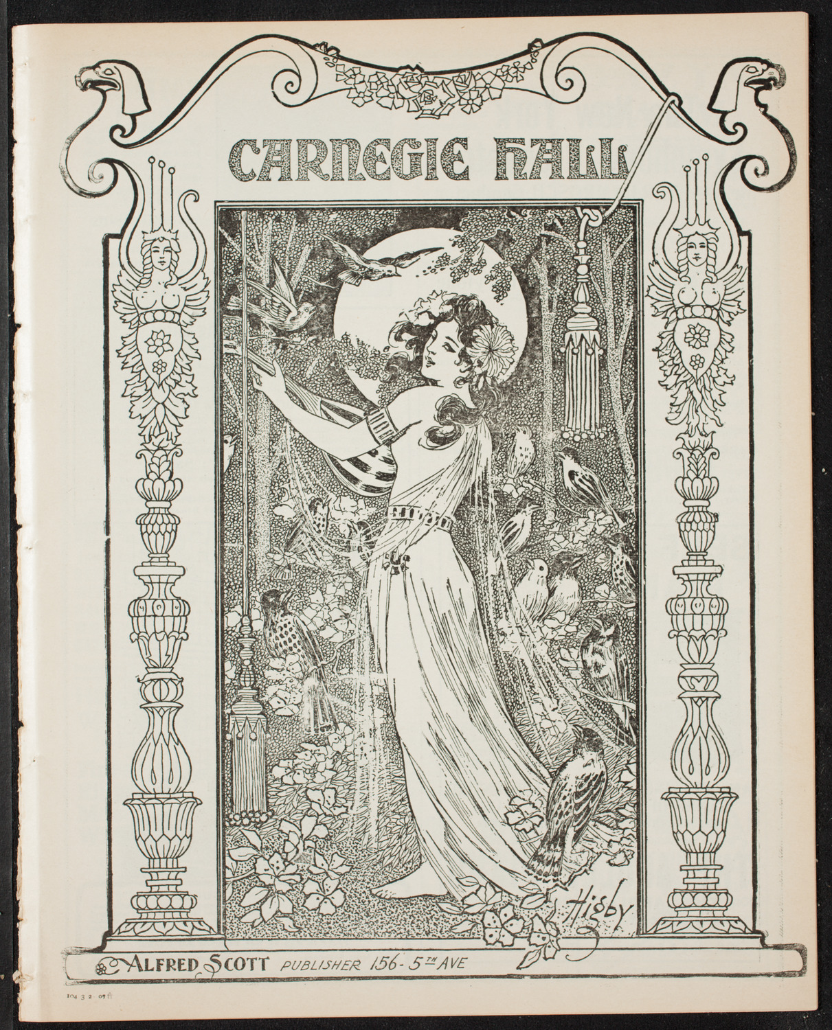 Symphony Concert for Young People, March 2, 1907, program page 1