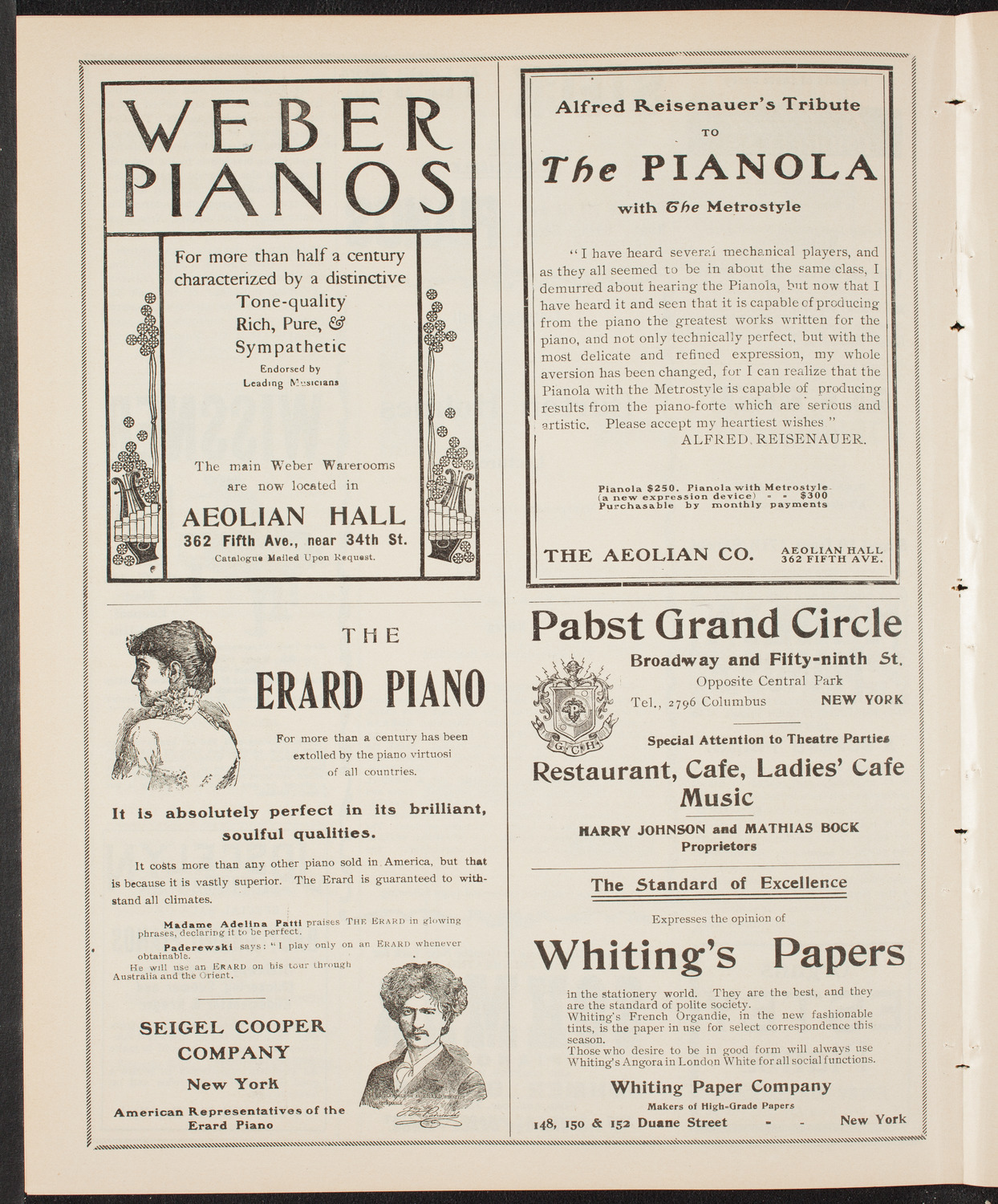Lecture by Burton Holmes, March 27, 1904, program page 6
