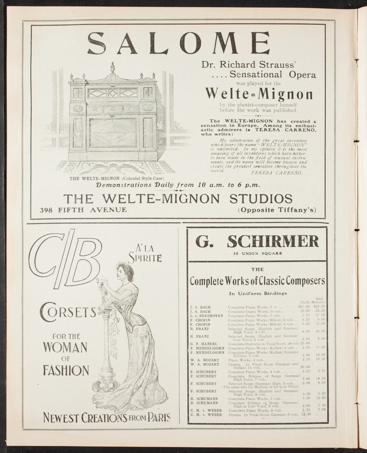 National Arbitration and Peace Congress, April 15, 1907, program page 8