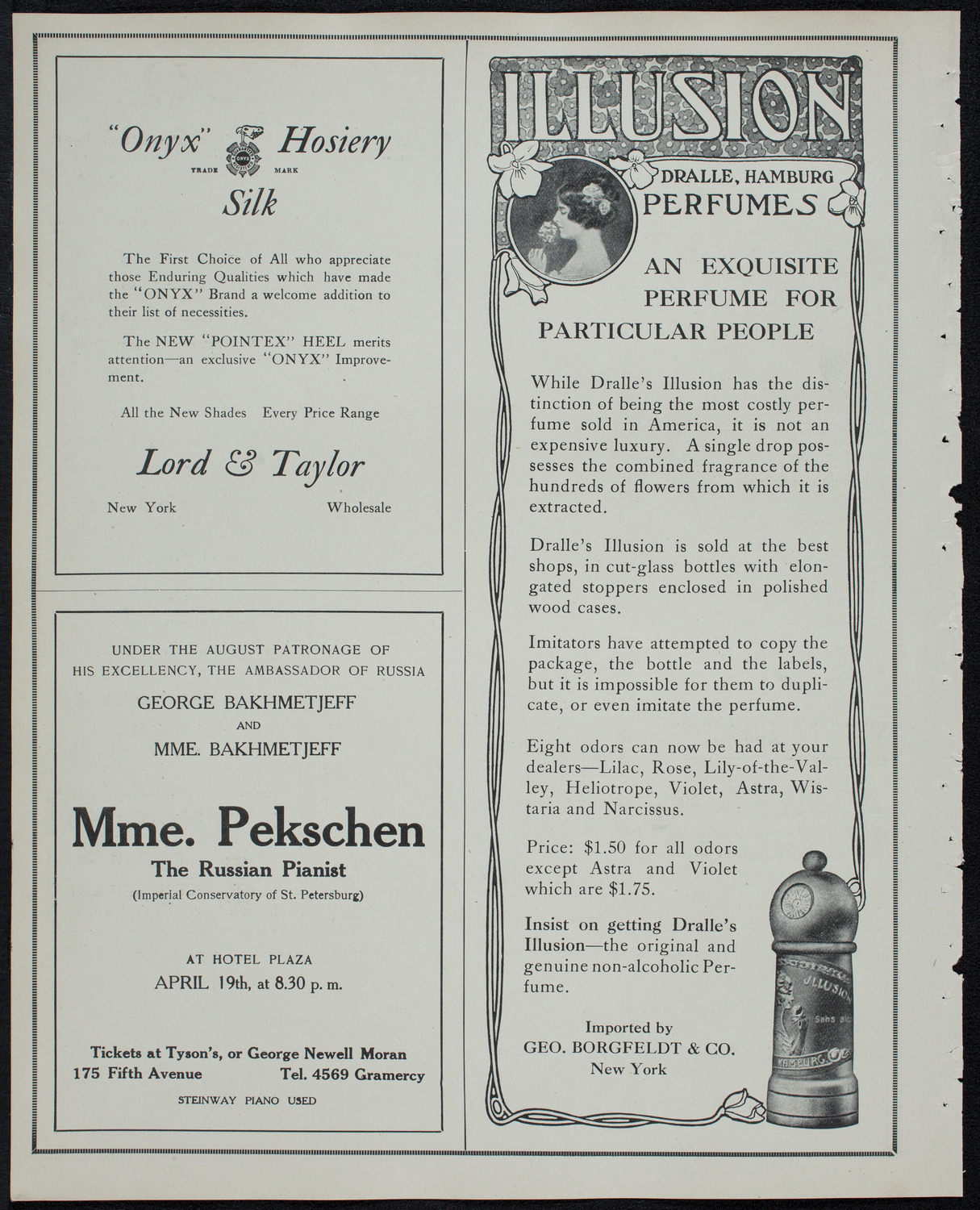 New York Banks' Glee Club, March 29, 1913, program page 8