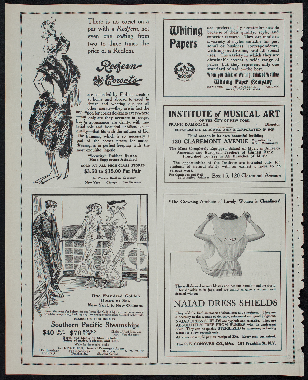 Lecture by Roald Amundsen: The Discovery of the South Pole, January 14, 1913, program page 2