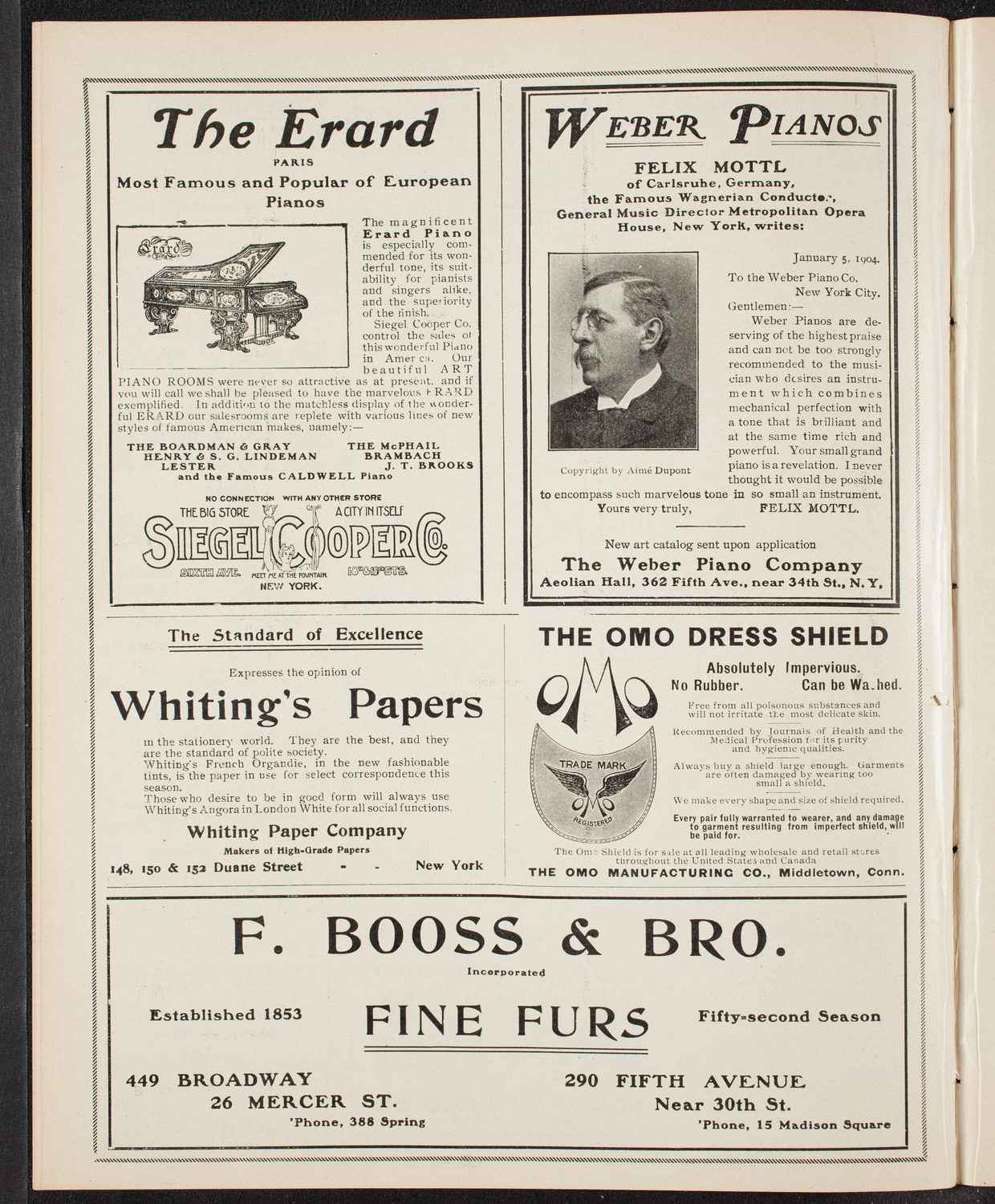 Benefit: St. Mark's Hospital, November 26, 1904, program page 6