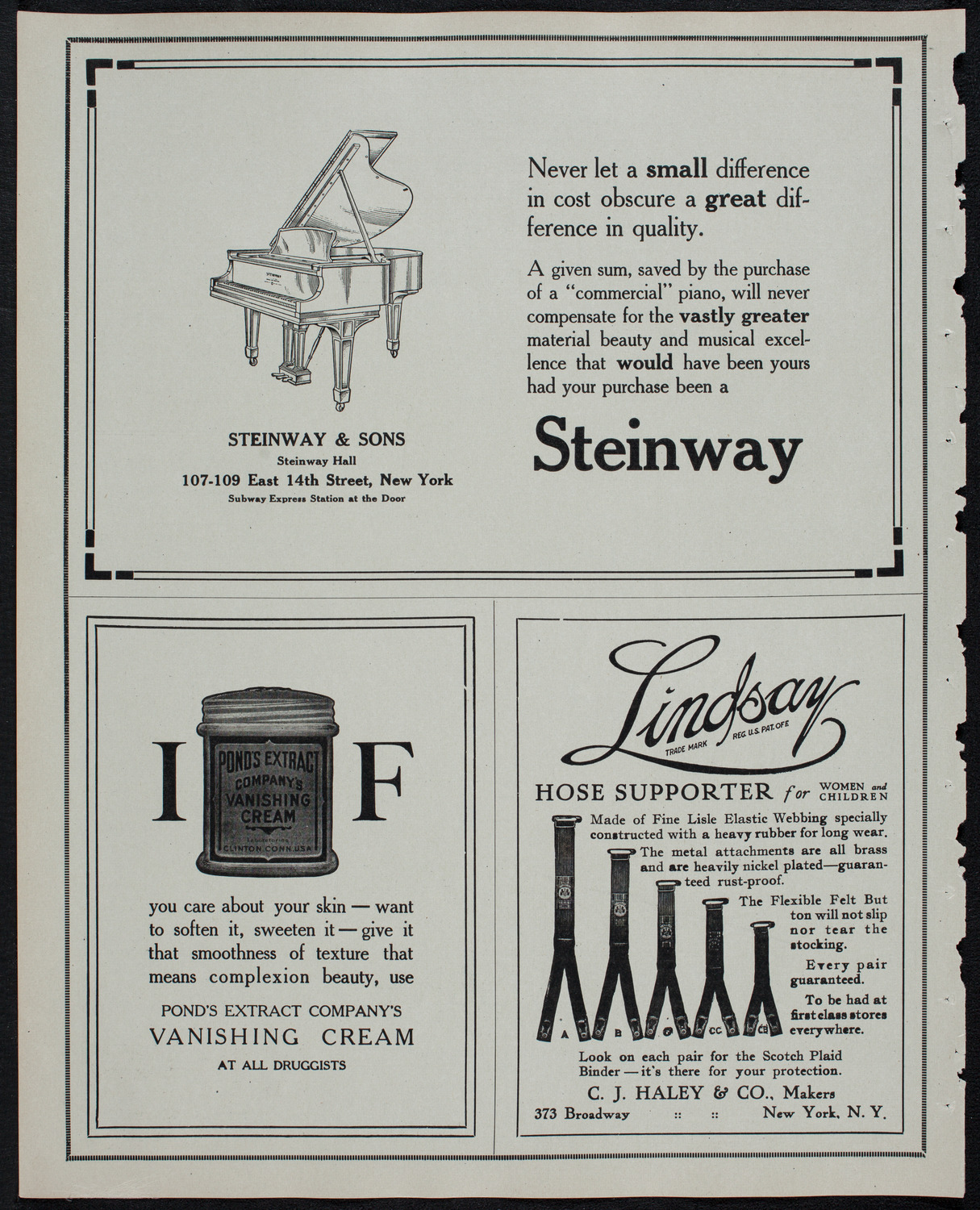 Burton Holmes Travelogue: Panama, February 24, 1913, program page 4