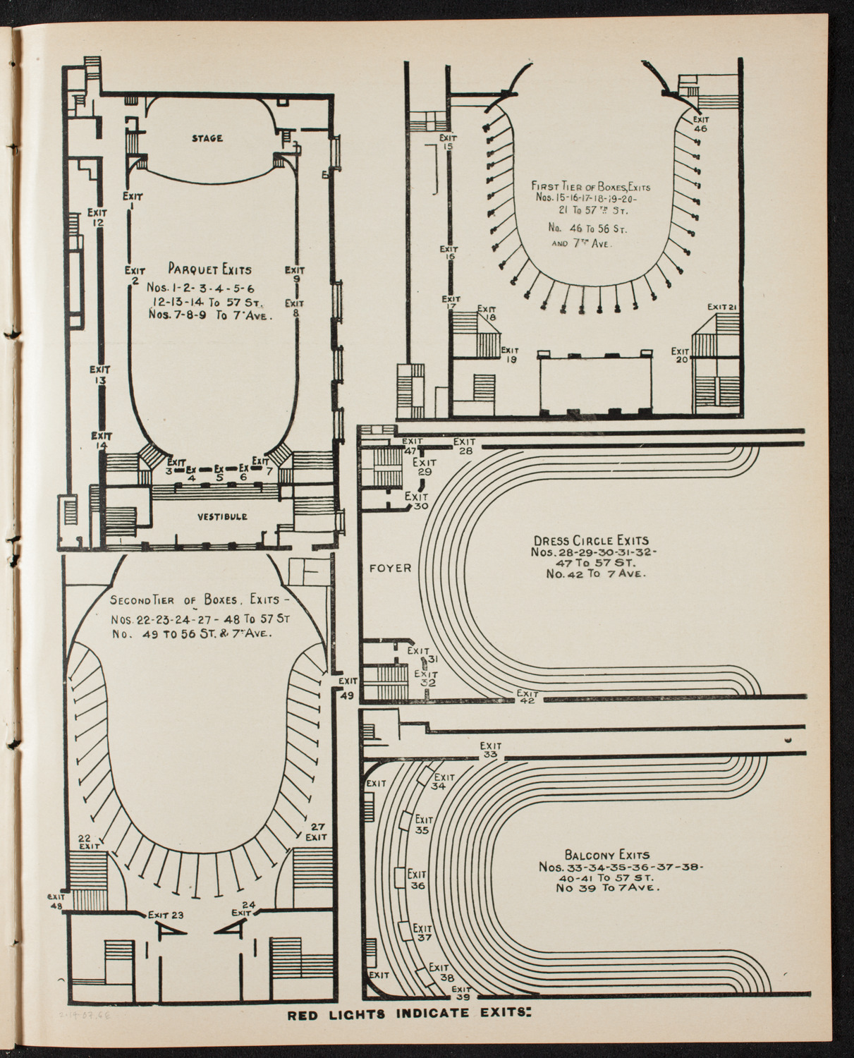 New York Banks' Glee Club, February 14, 1907, program page 11