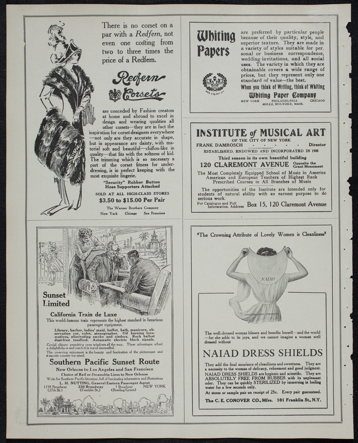 New York Philharmonic, January 26, 1913, program page 2