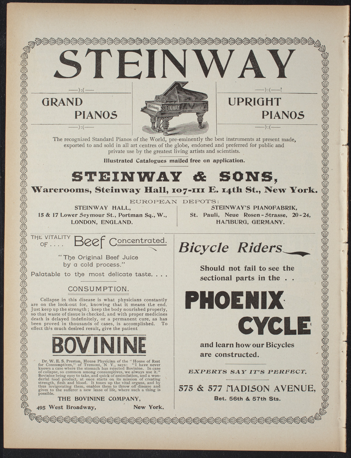 American Academy of Dramatic Arts, April 29, 1897, program page 8