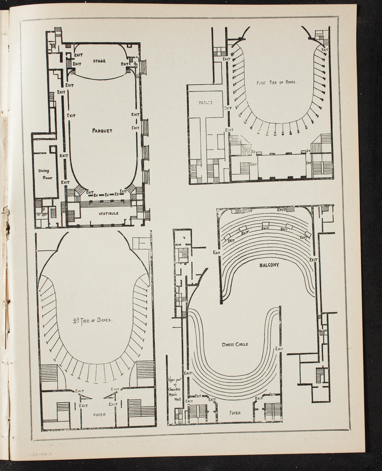 New York Philharmonic, January 20, 1906, program page 13