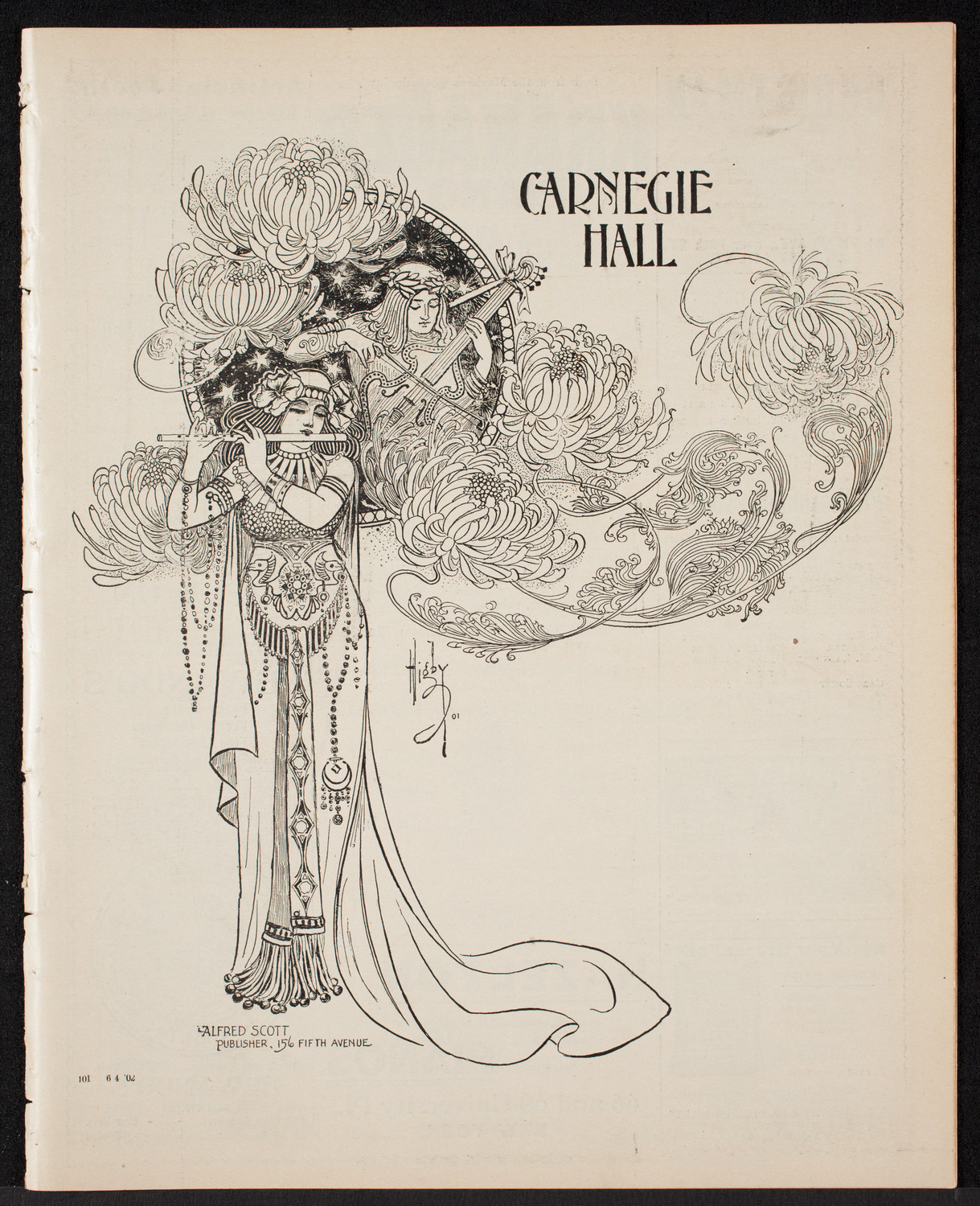 Graduation: Cornell University Medical College, June 4, 1902, program page 1