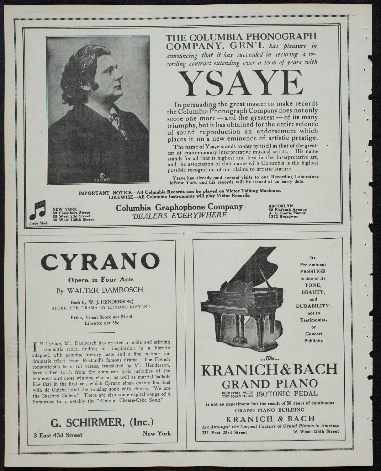 Burton Holmes Travelogue: Panama, March 2, 1913, program page 6