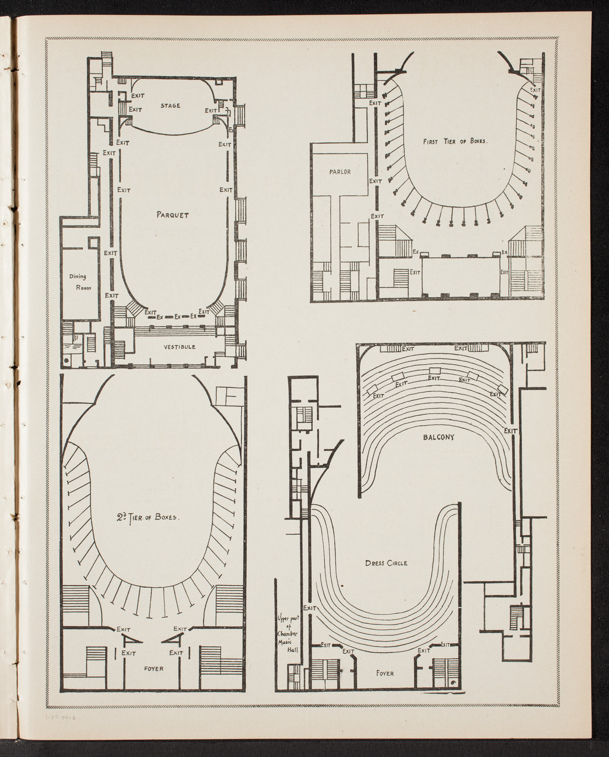 Arion Society, January 22, 1904, program page 11