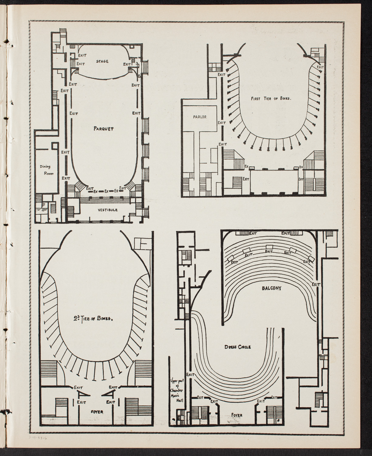 New York Philharmonic, March 14, 1903, program page 11