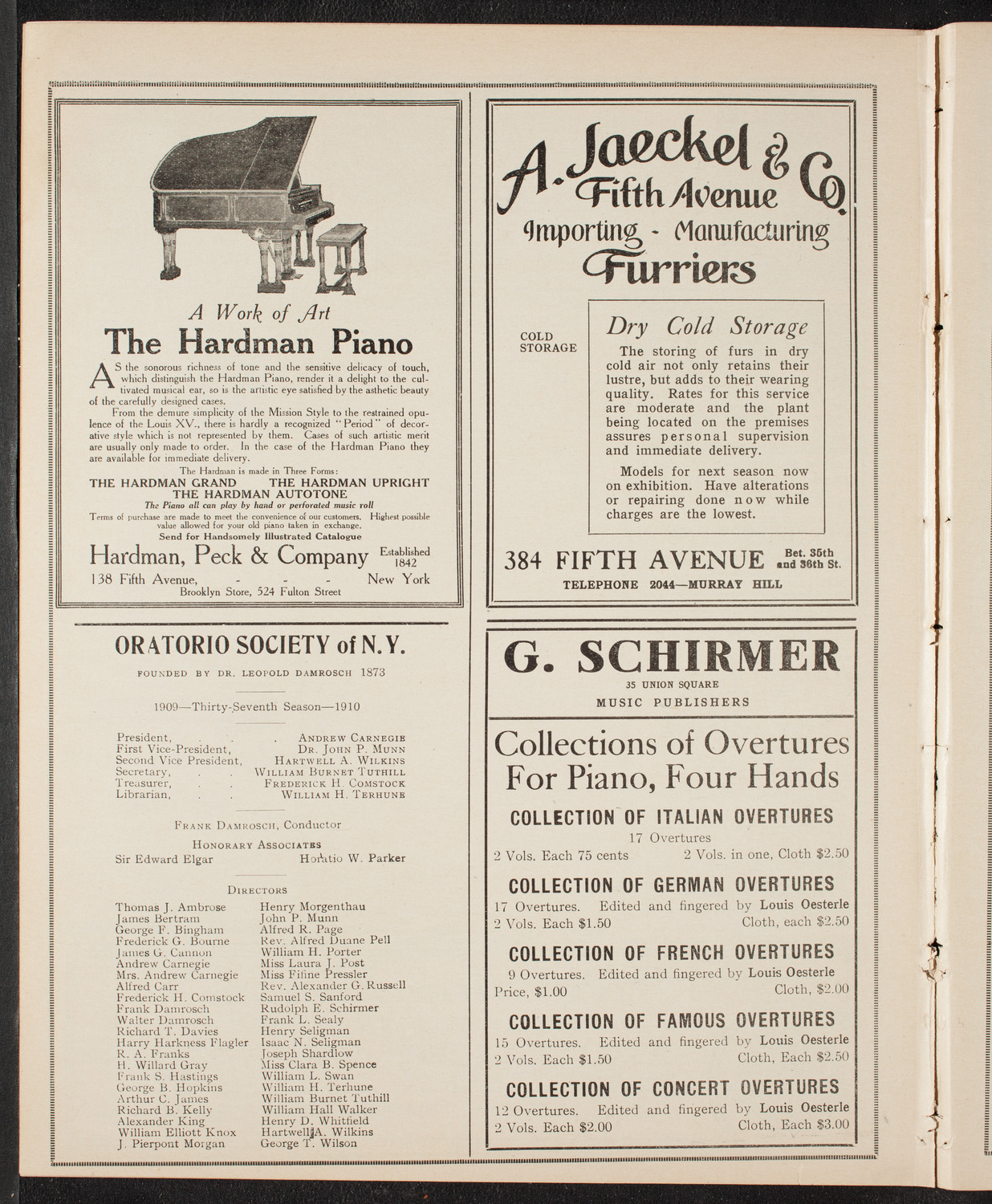 Grand Army of the Republic Memorial Day Exercises, May 30, 1910, program page 8