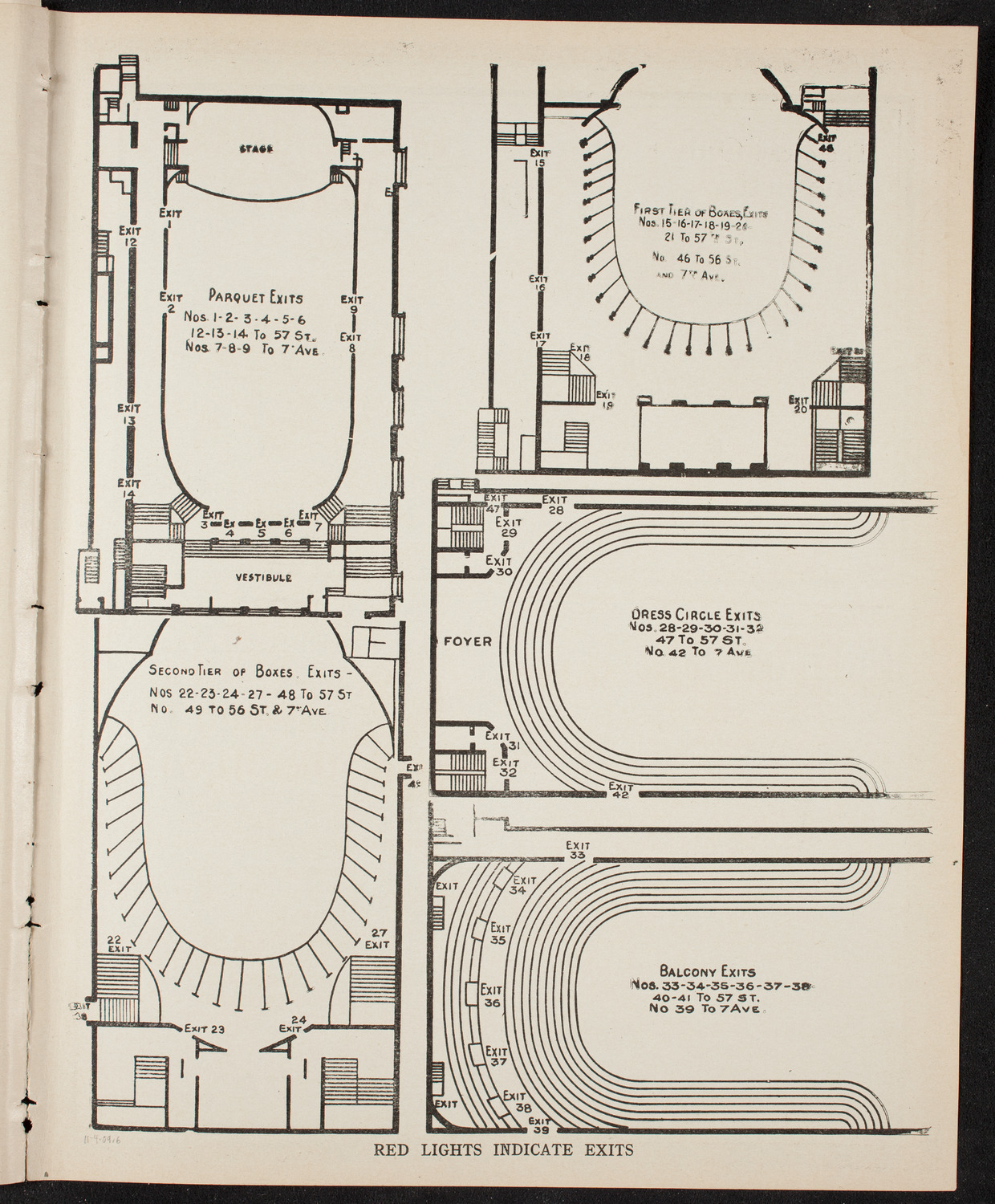 New York Philharmonic, November 4, 1909, program page 11