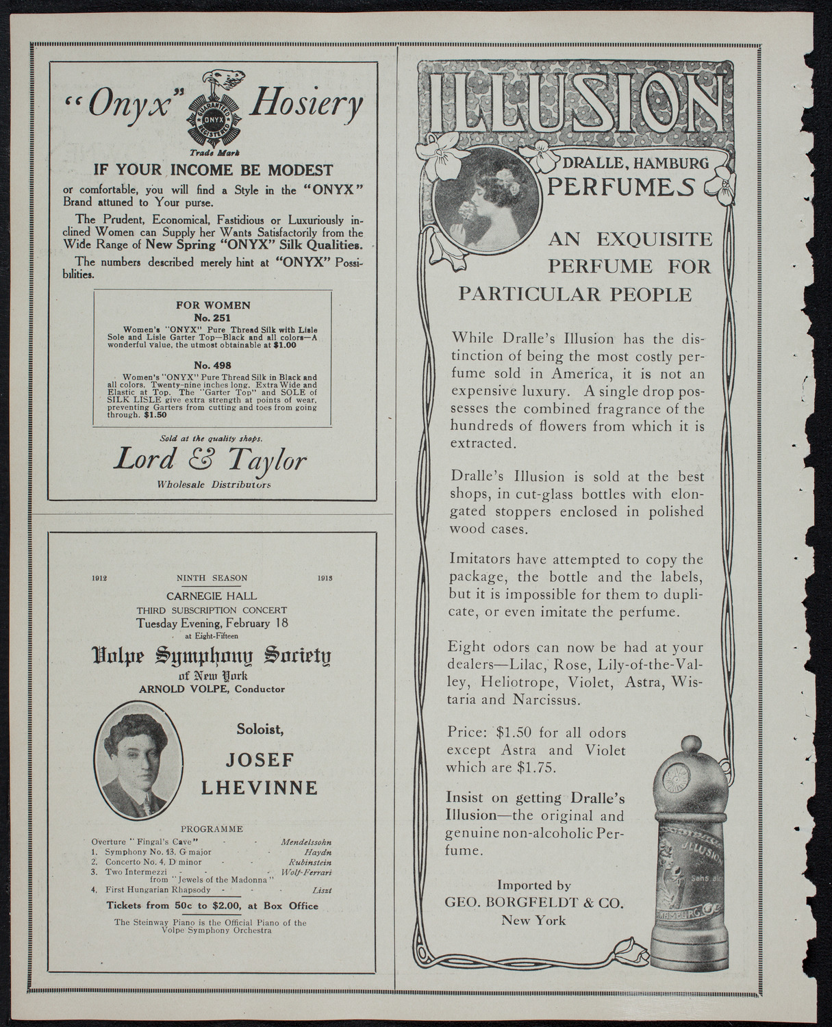 Burton Holmes Travelogue: Panama, February 17, 1913, program page 8