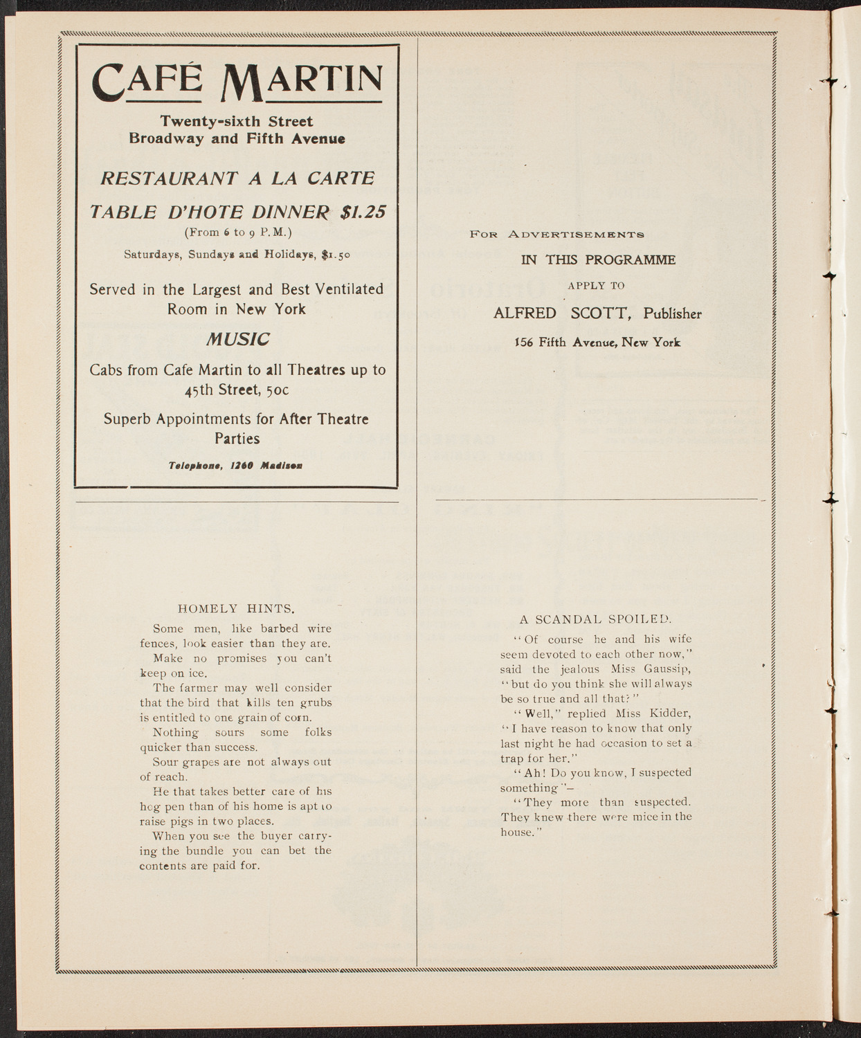 Graduation: College of Pharmacy of the City of New York, April 28, 1904, program page 10