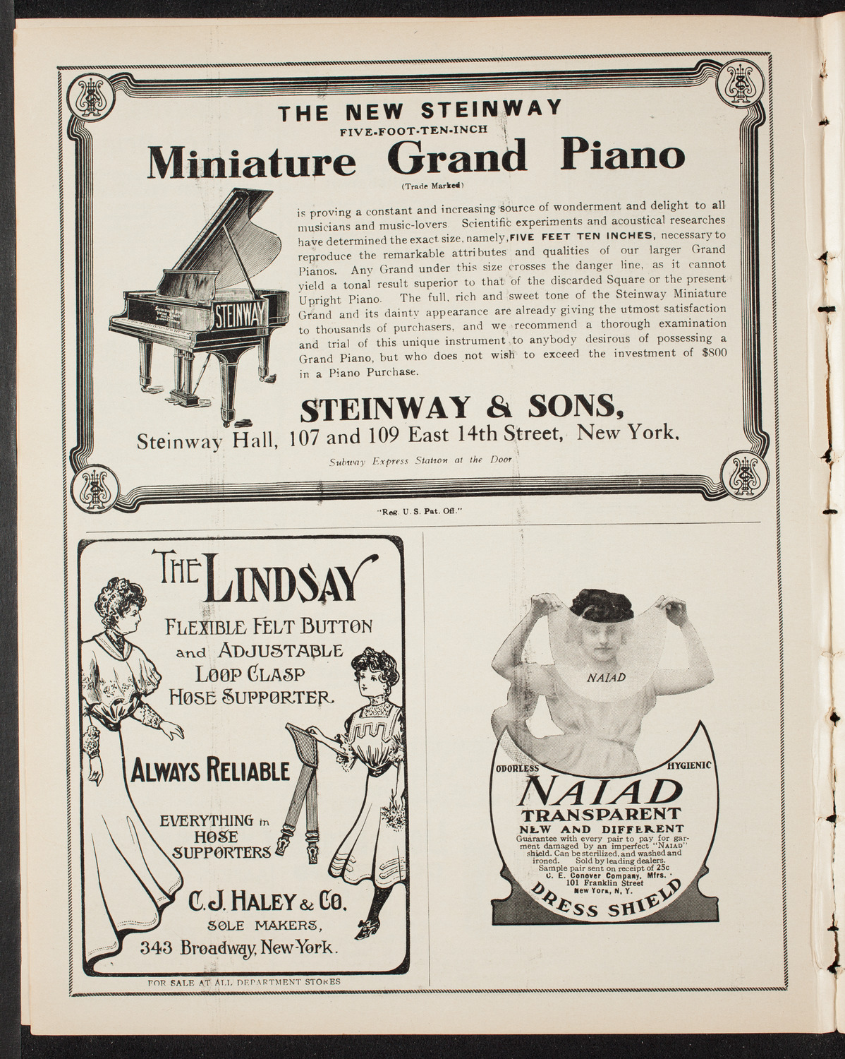 The Civic Forum, May 5, 1908, program page 4