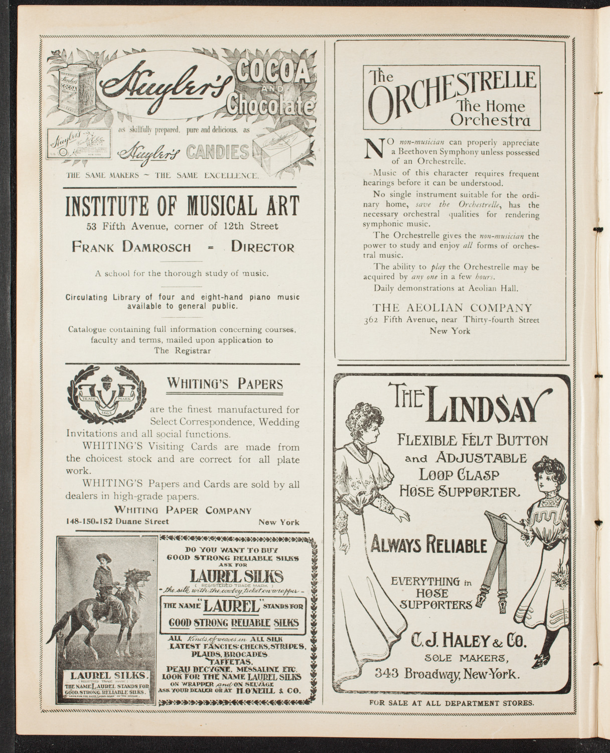 National Arbitration and Peace Congress, April 16, 1907, program page 6