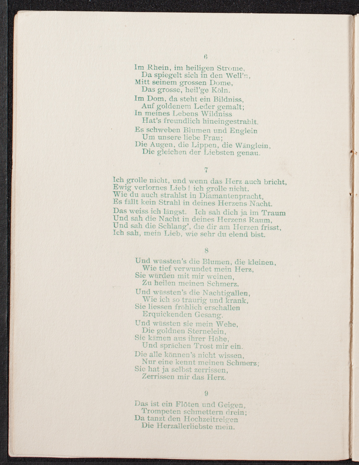 Plunket Greene, February 11, 1896, program page 5