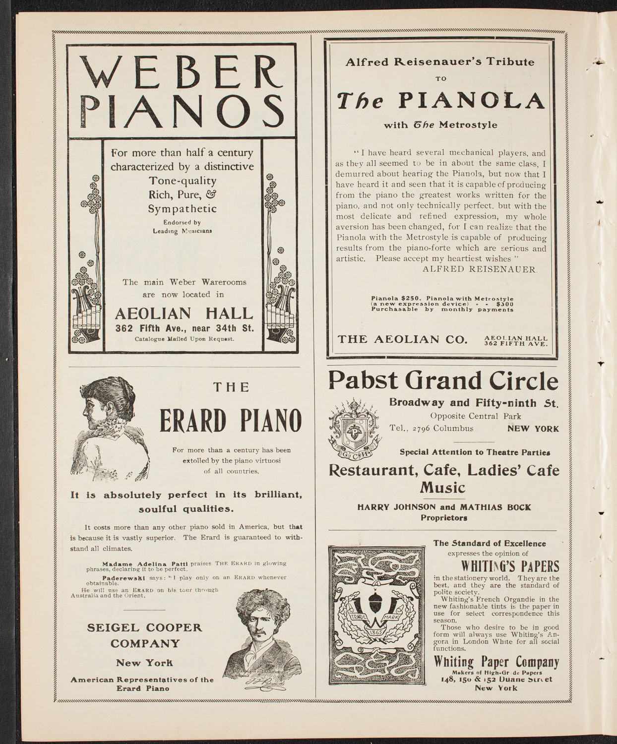 Lecture by Burton Holmes, March 13, 1904, program page 6