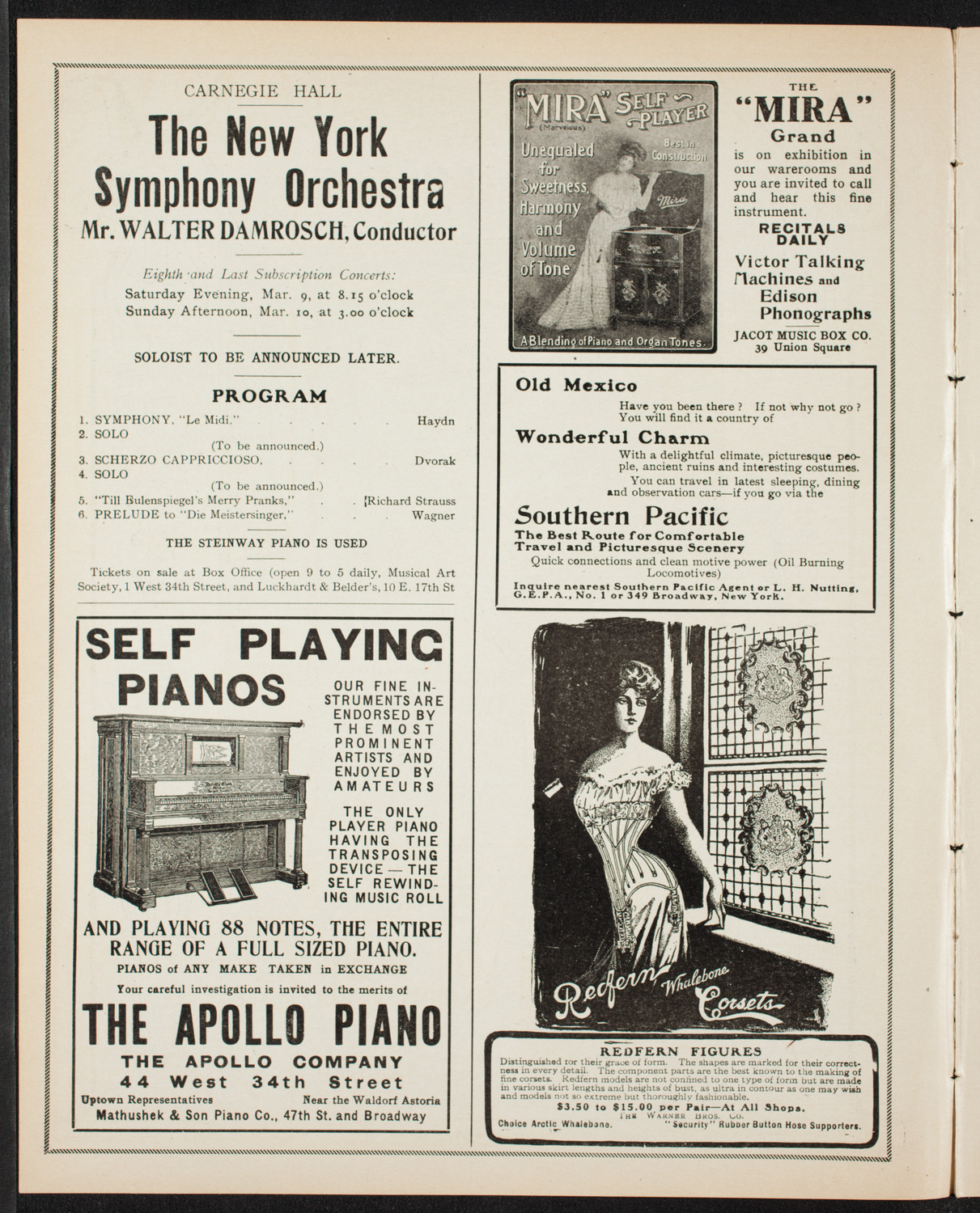 Symphony Concert for Young People, February 9, 1907, program page 2