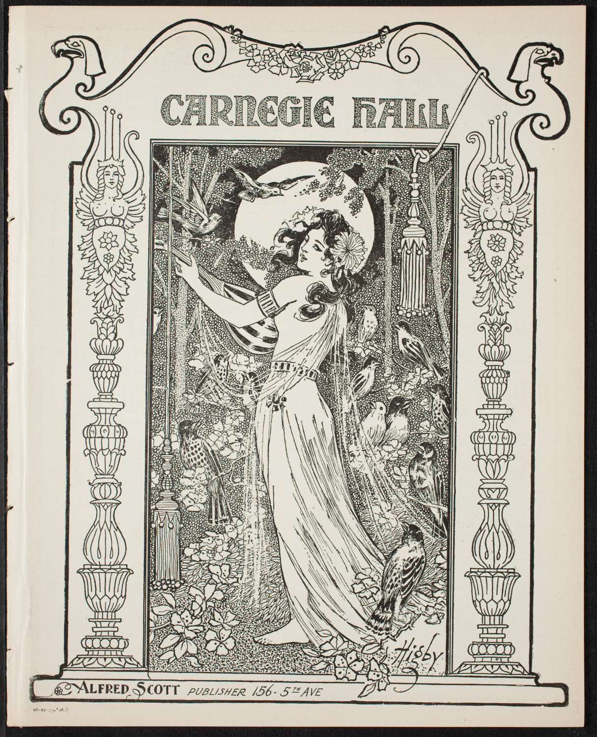 New York Festival Chorus and Orchestra, December 23, 1906, program page 1