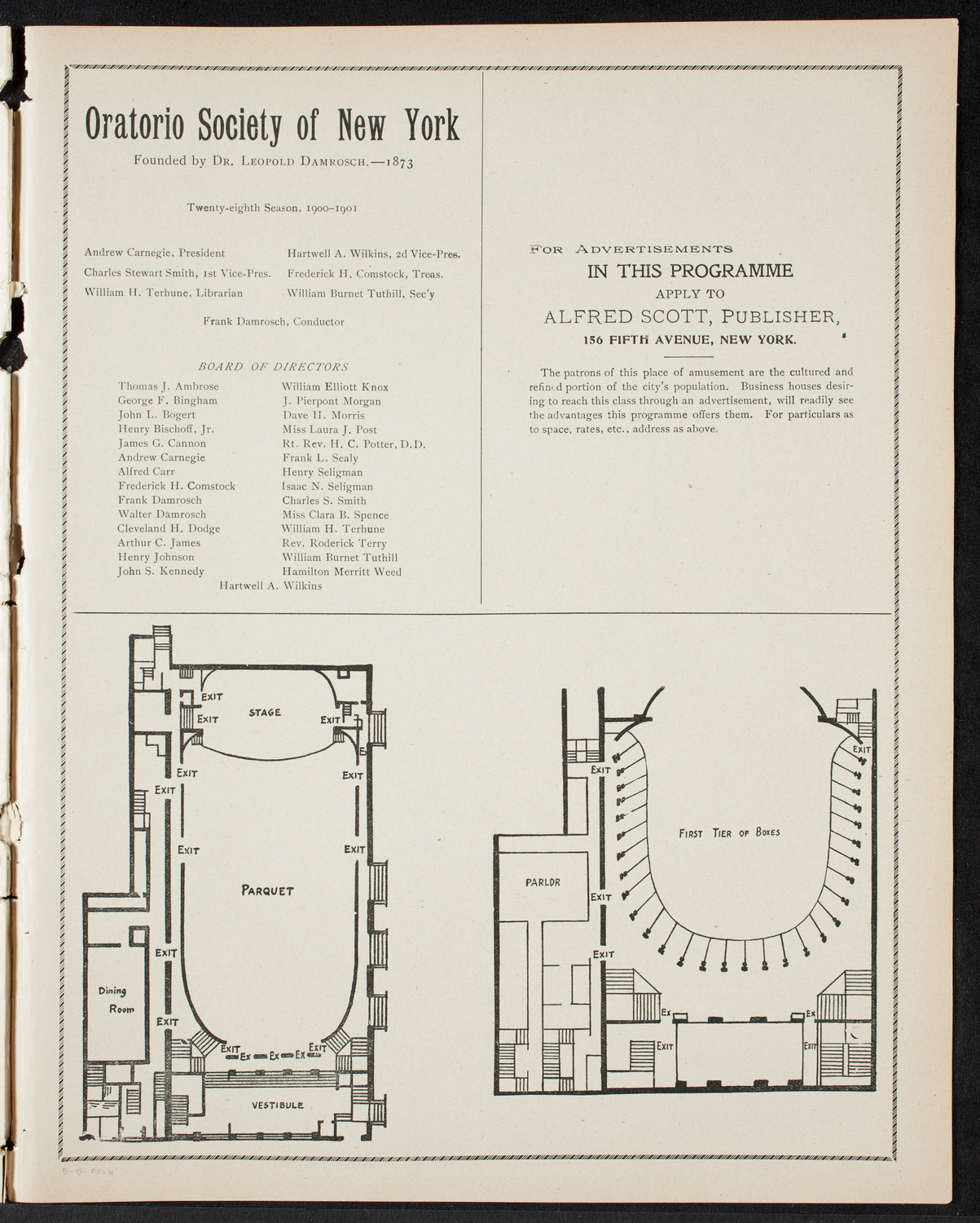 Anniversary Program of Mount Olivet Baptist Church, May 5, 1901, program page 7