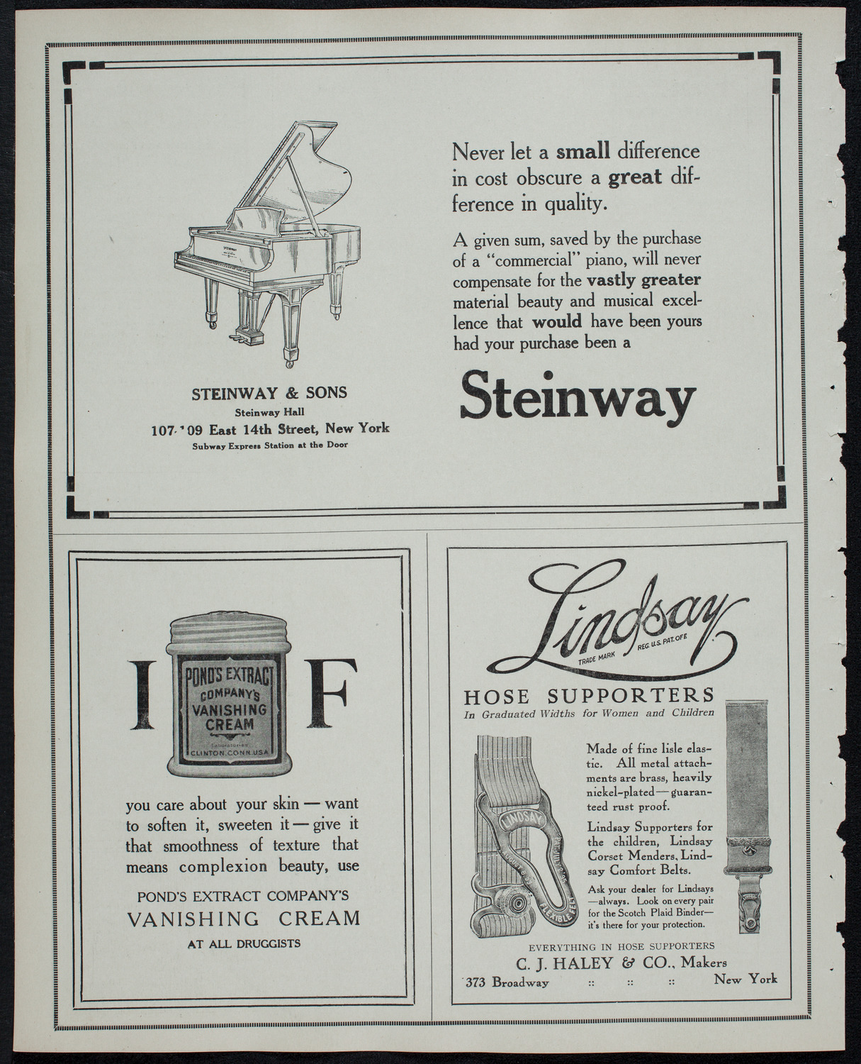 Leopold Godowsky, Piano, March 8, 1913, program page 4