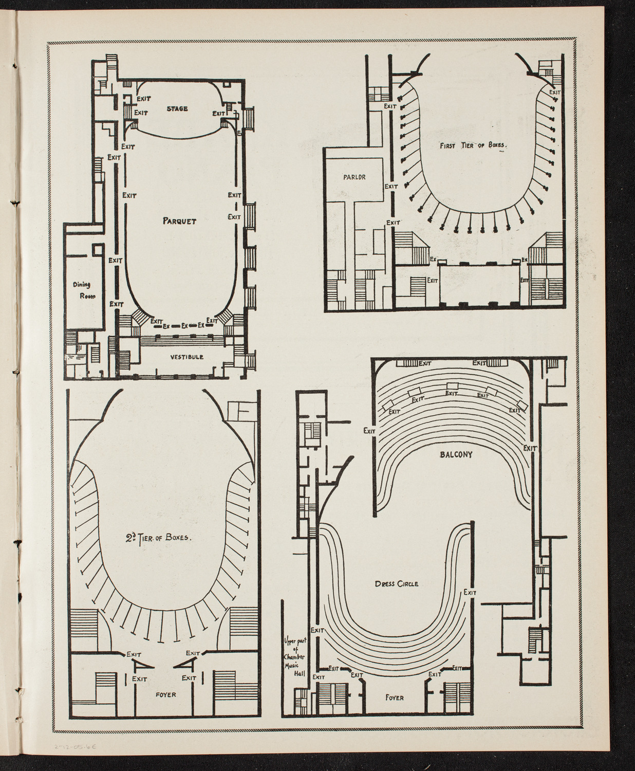 Benefit: Society of St. Vincent de Paul, February 12, 1905, program page 11