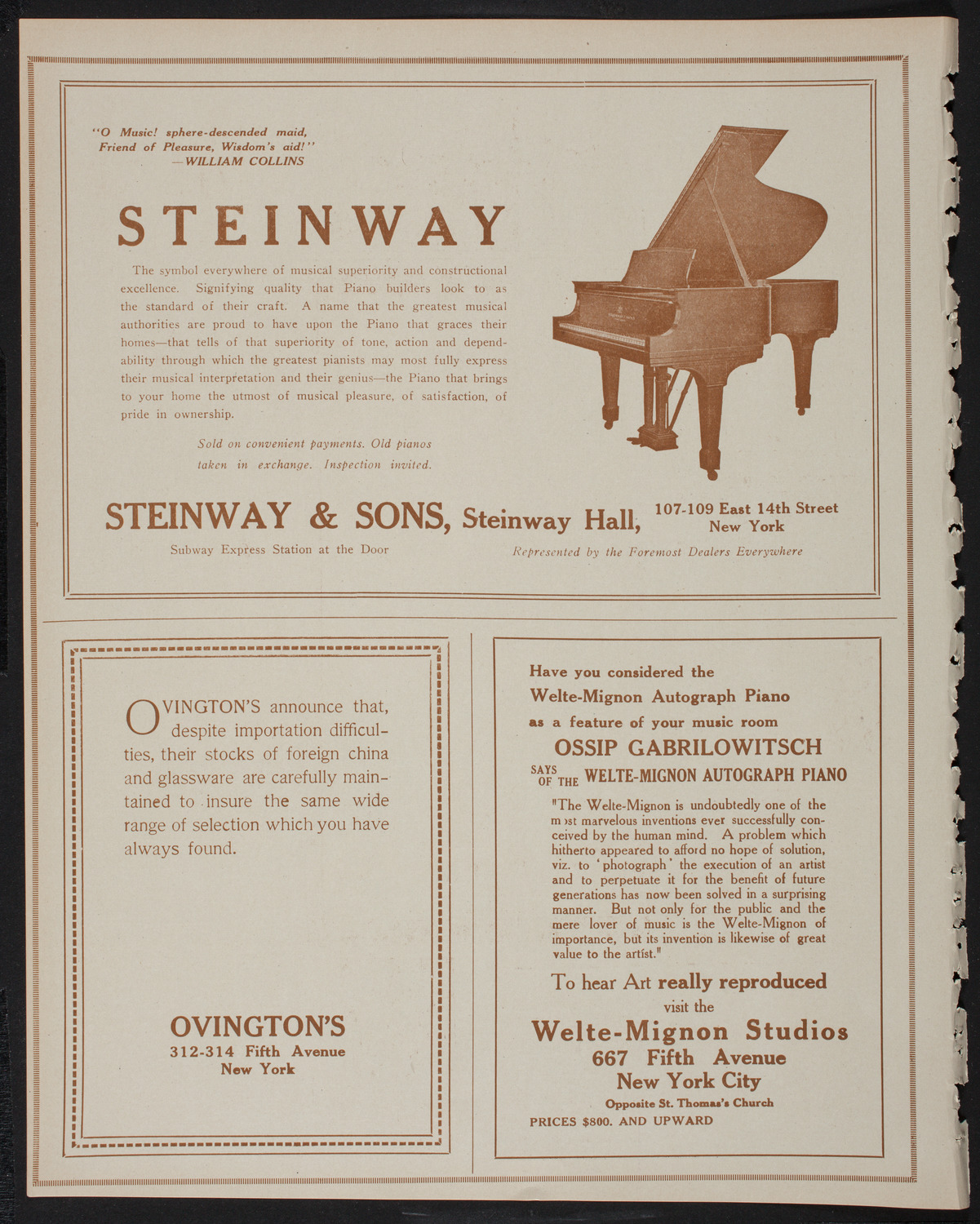 Symphony Concert for Young People, January 5, 1918, program page 4