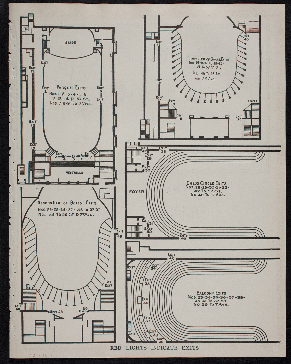 London Symphony Orchestra, April 29, 1912, program page 11