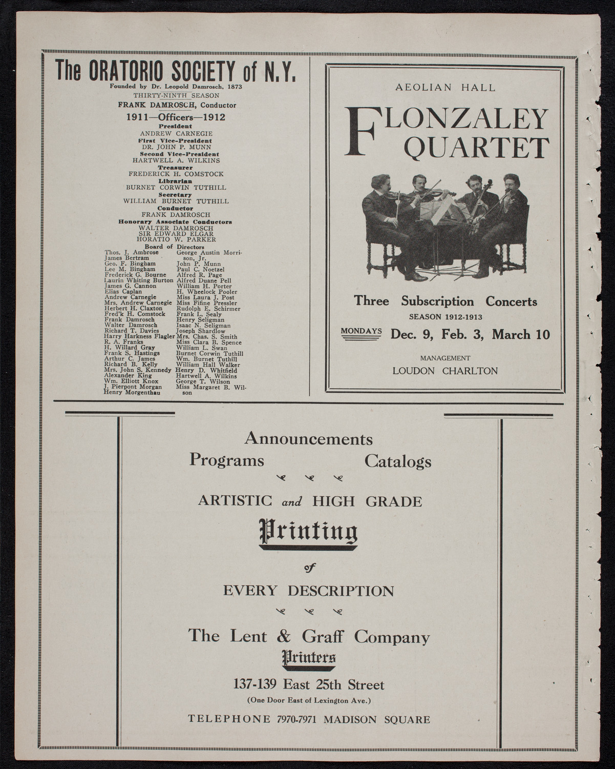 Grand Army of the Republic Memorial Day Exercises, May 30, 1912, program page 10