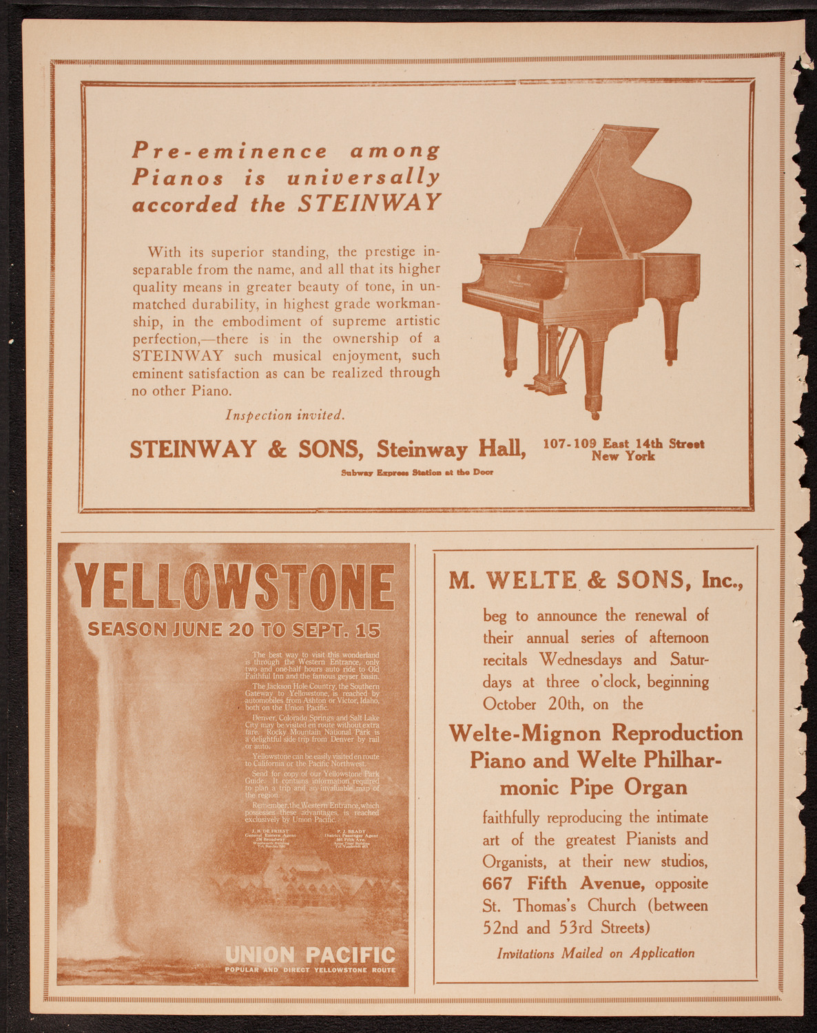 Newman Traveltalks: Our Pacific Coast, November 26, 1917, program page 4
