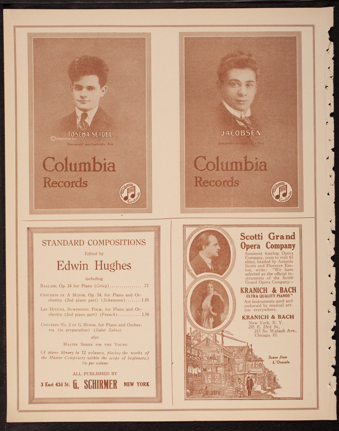 Newman Traveltalks: Poland Restored, December 7, 1919, program page 6