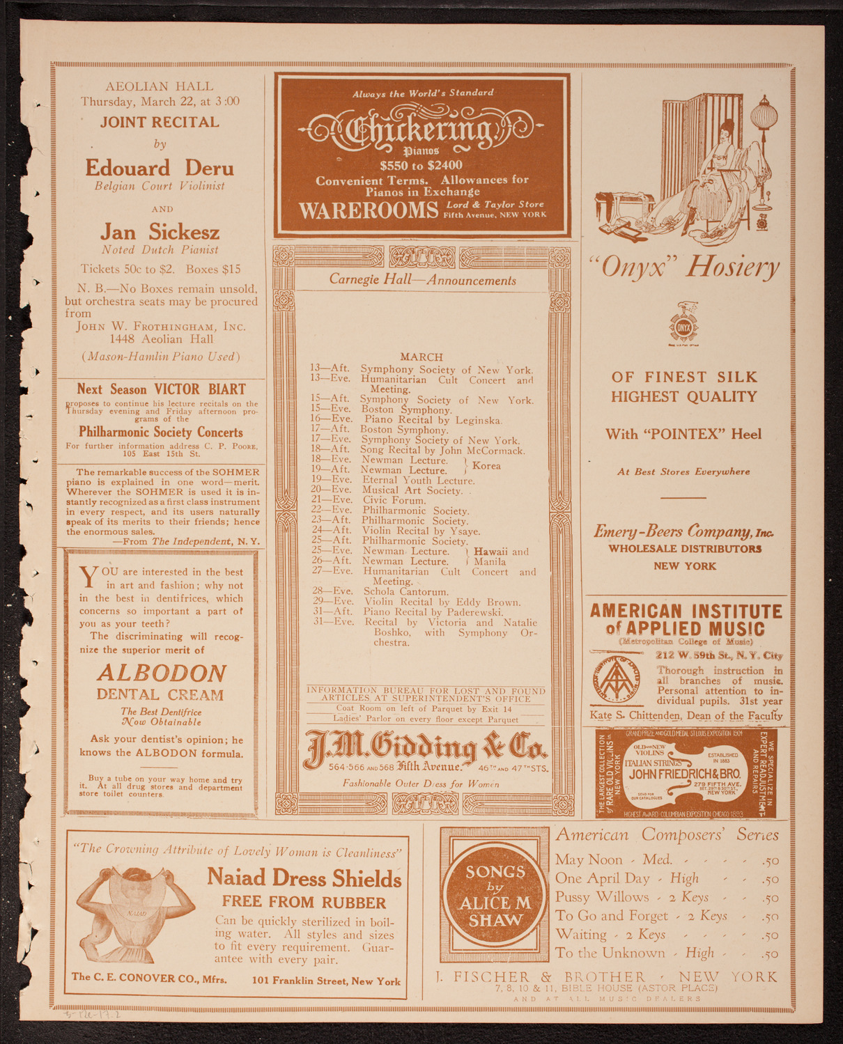 Film: The Great Fur Industry, March 12, 1917, program page 3