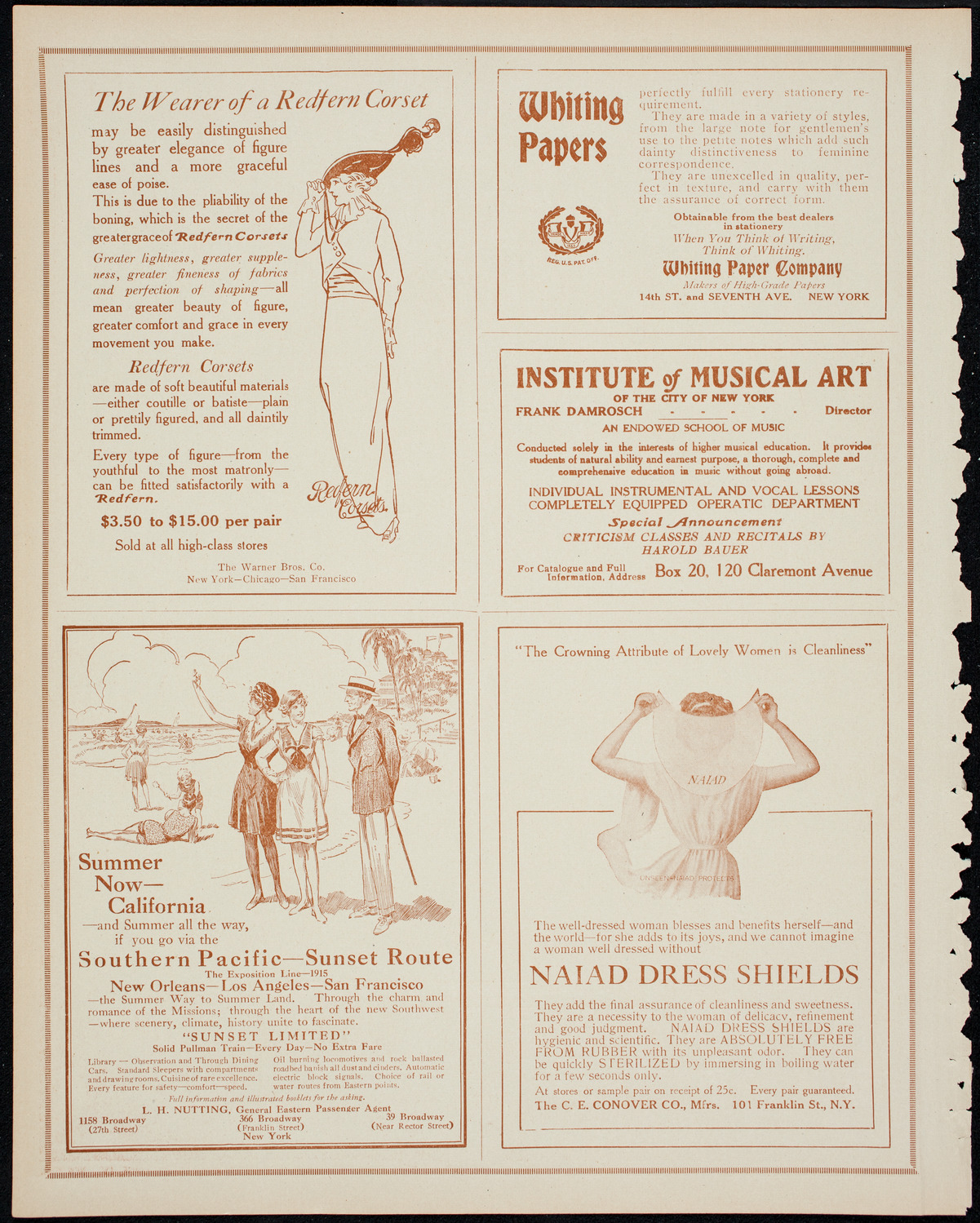 United Hebew Trades of New York 25th Anniversary Festival, January 24, 1914, program page 2