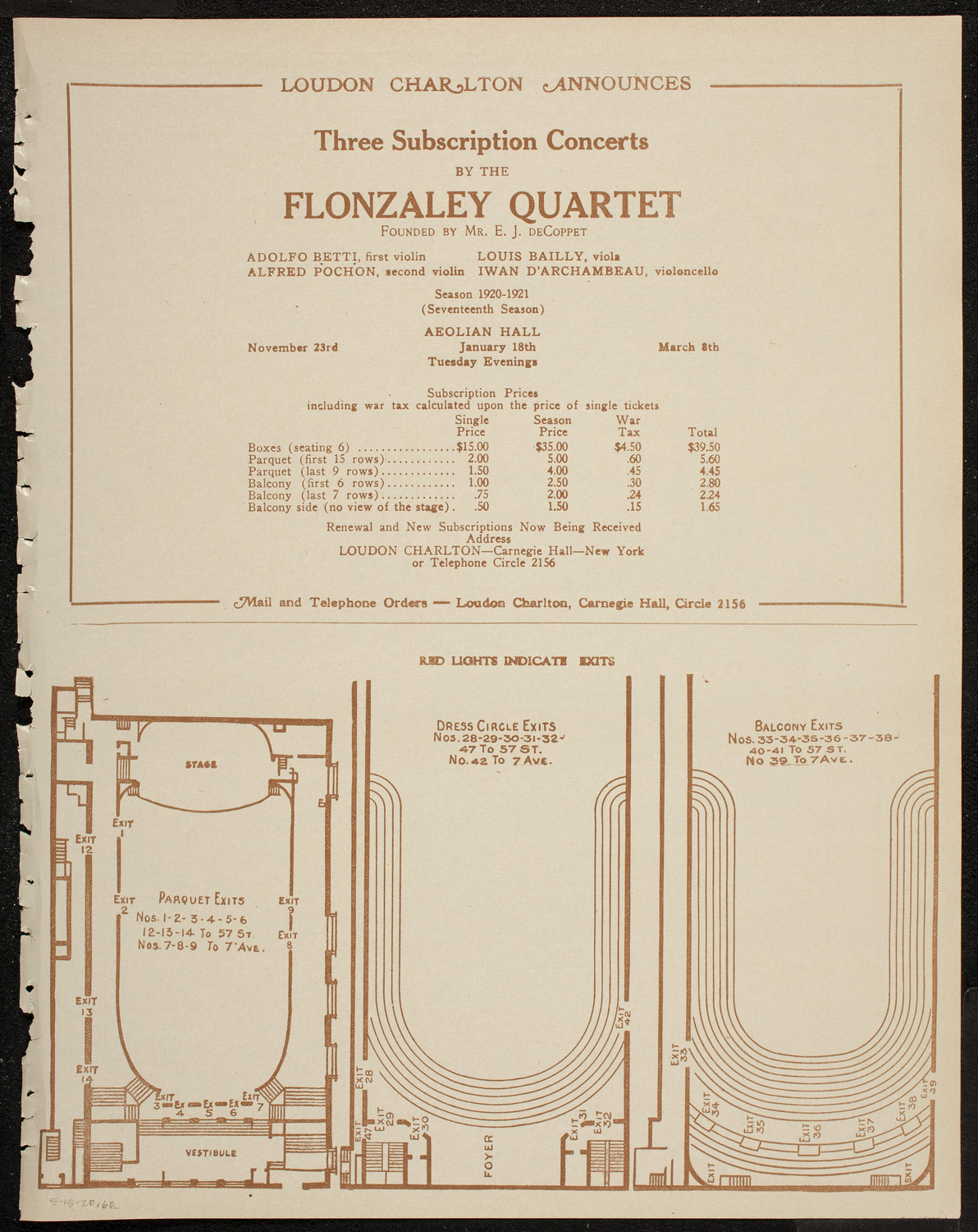 Kriens Symphony Club, May 18, 1920, program page 11