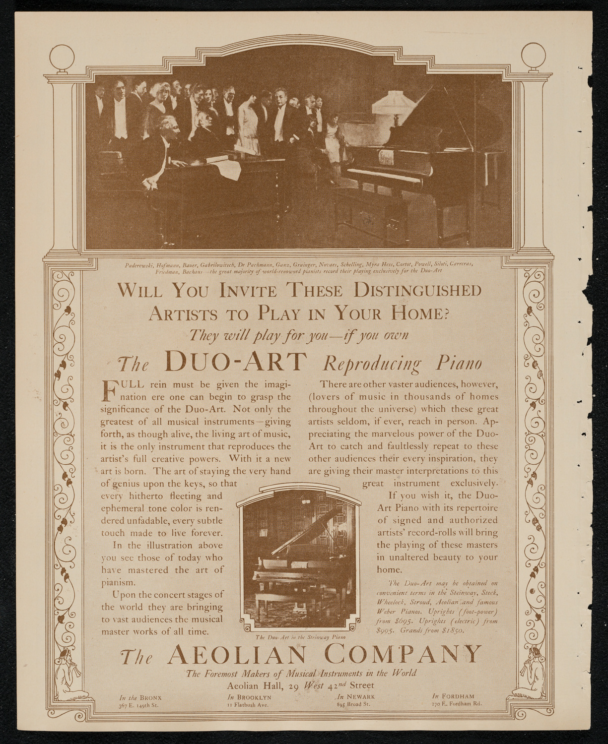 State Symphony Orchestra of New York, November 11, 1924, program page 2