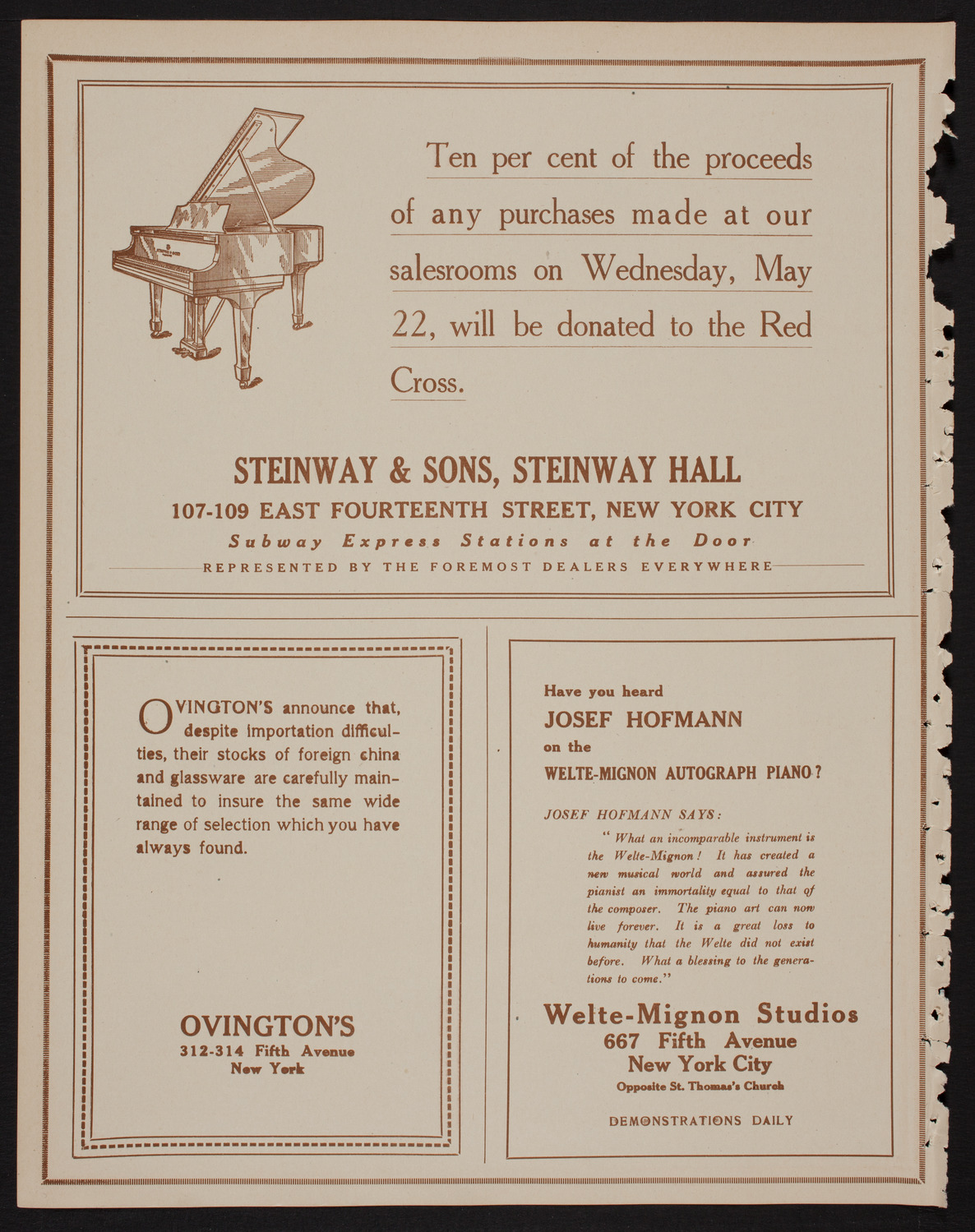 Meeting: American Geographical Society of New York, May 15, 1918, program page 4