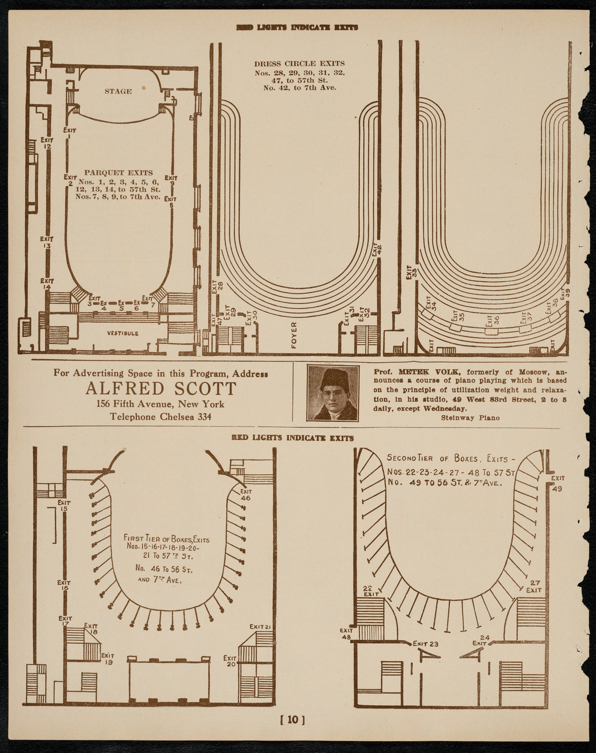 New York Symphony Orchestra, February 16, 1922, program page 10