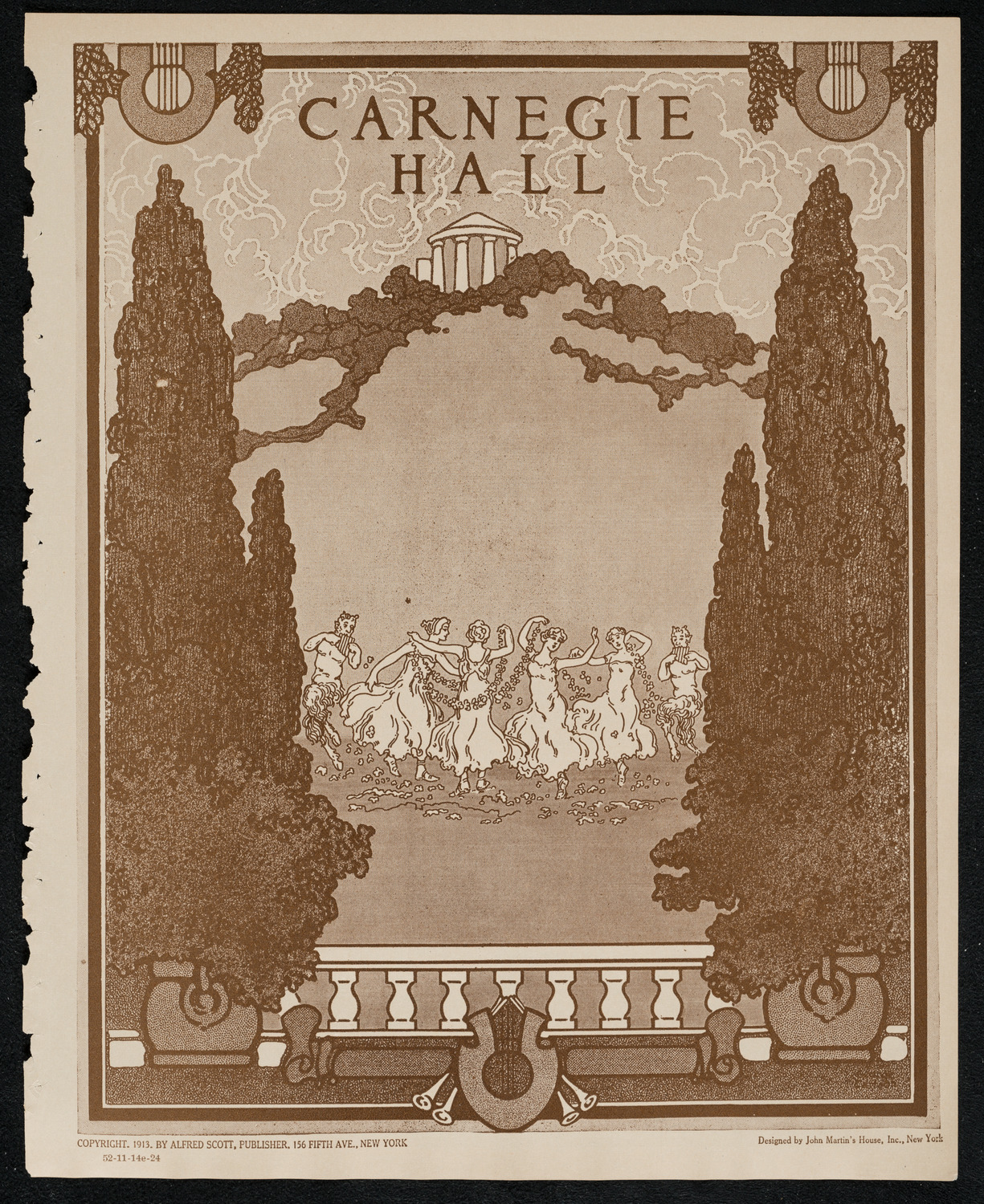 The Marriage of Figaro, November 14, 1924, program page 1