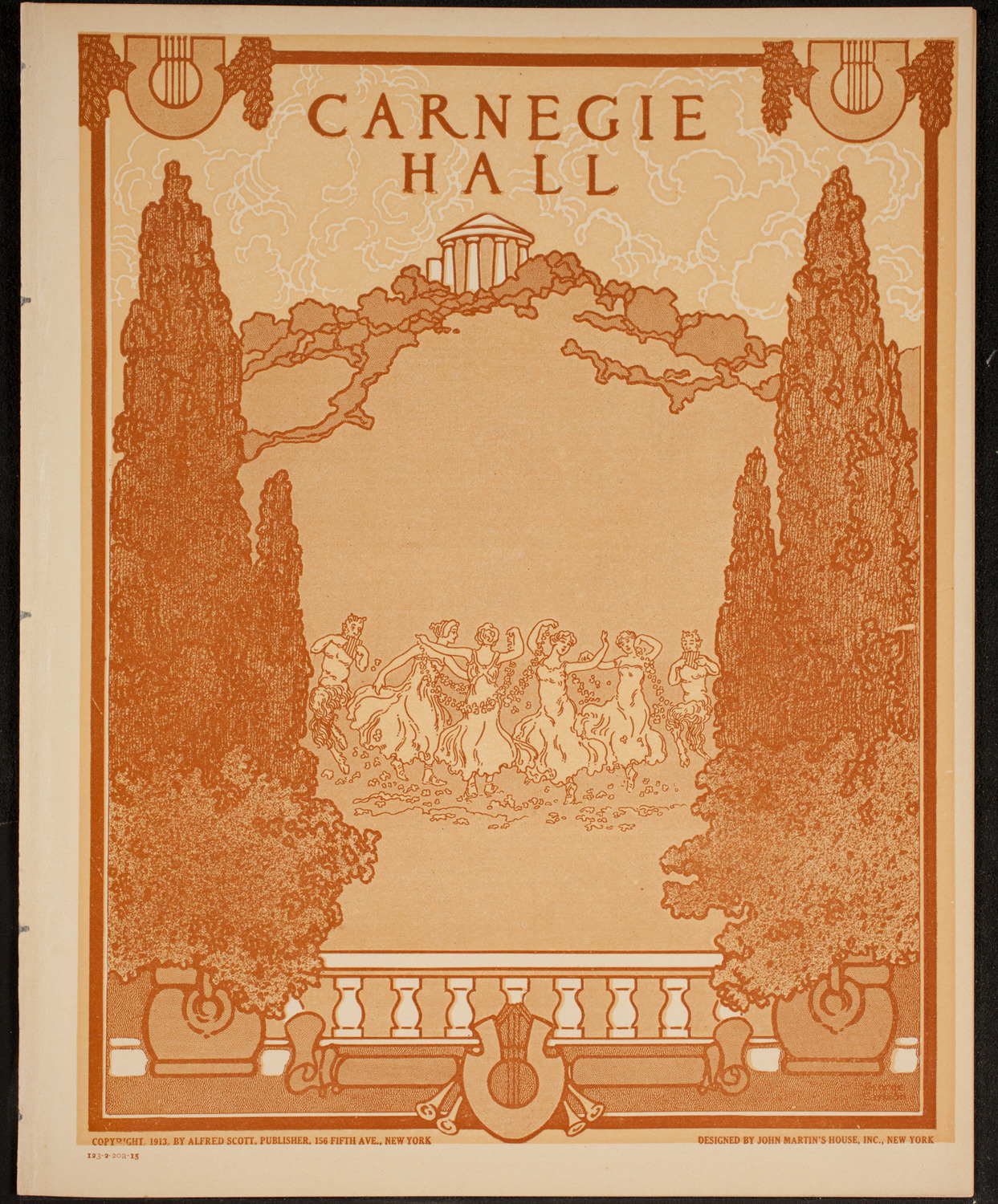 Boston Symphony Orchestra, February 20, 1915, program page 1