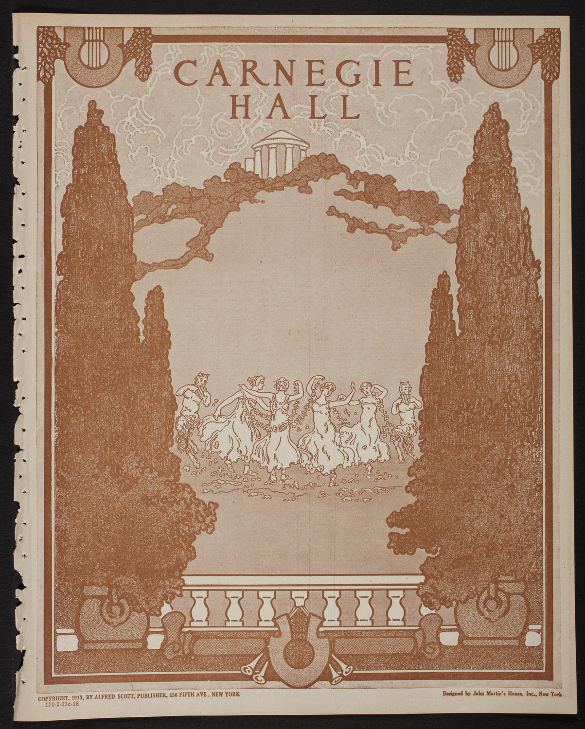 New York Symphony Orchestra, February 23, 1918, program page 1