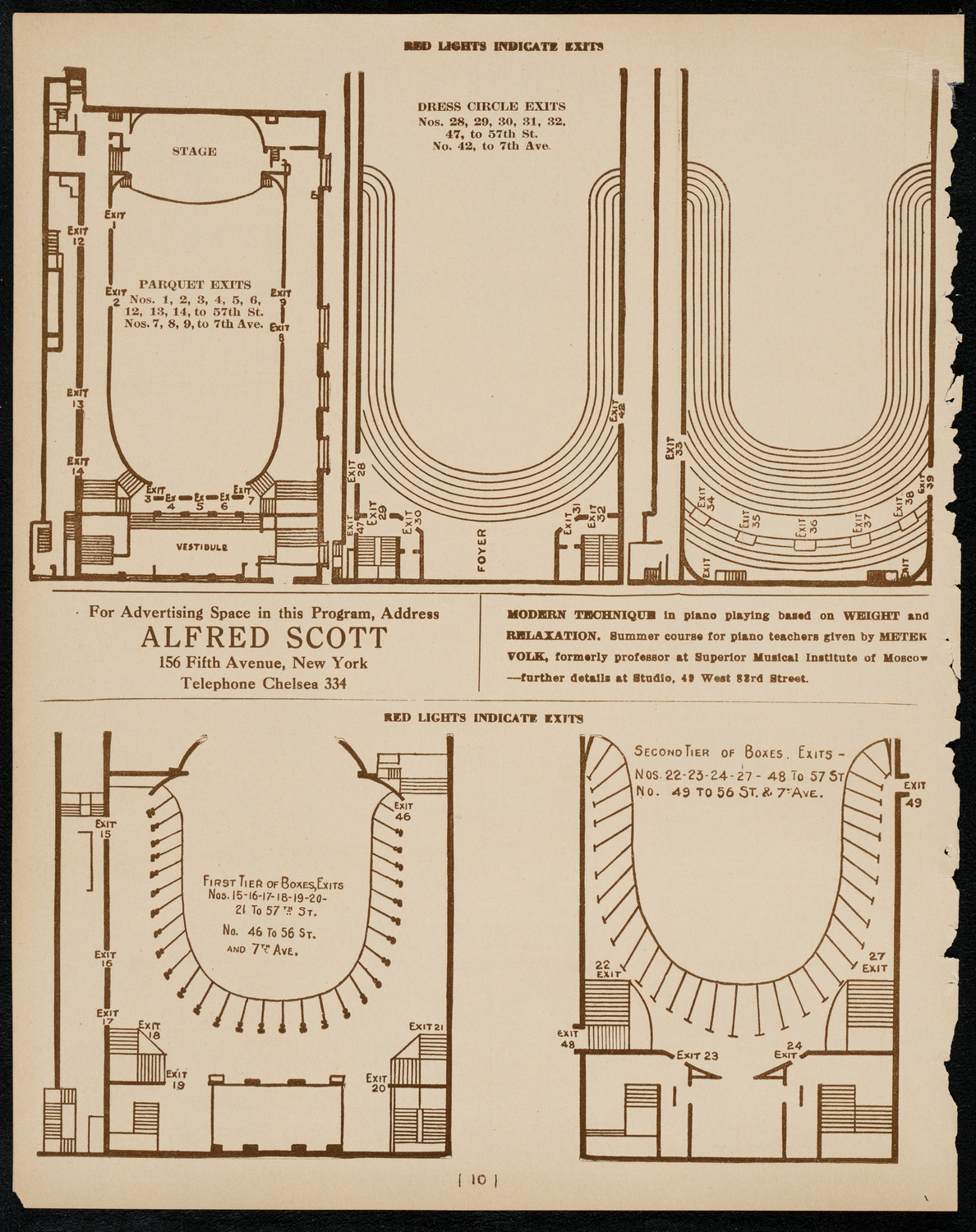 Graduation: Packard Commercial School, May 25, 1922, program page 10