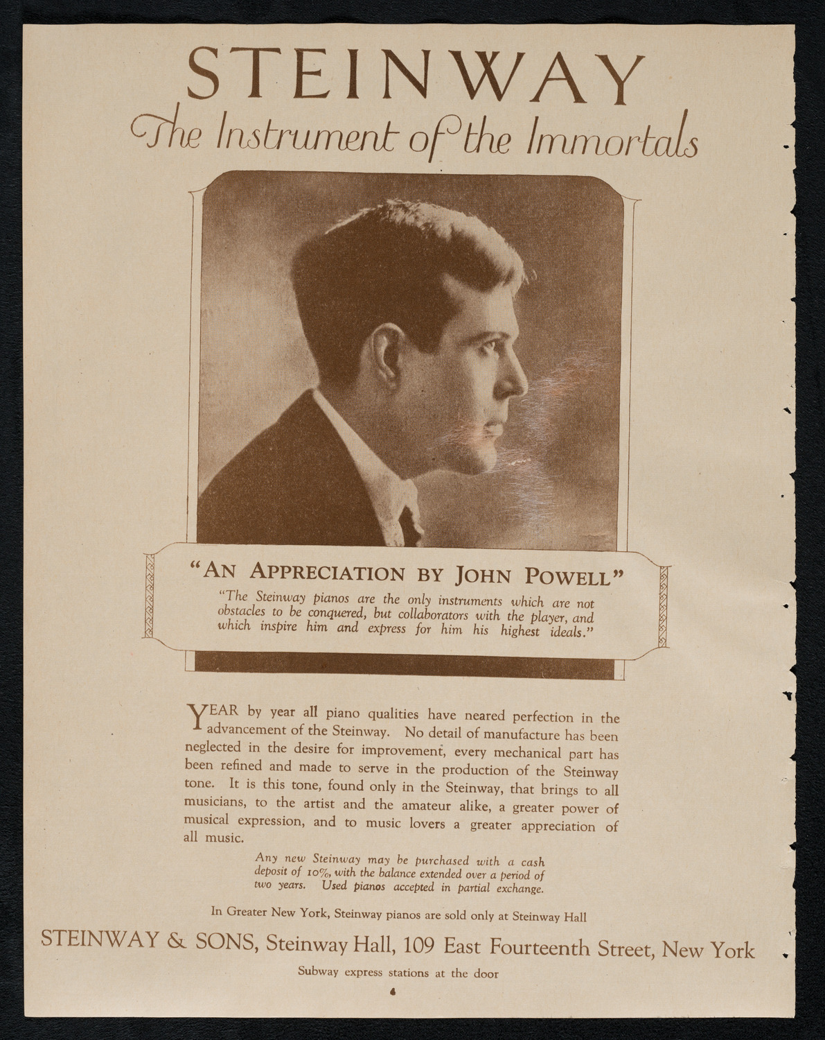 Harvard Glee Club, April 14, 1923, program page 4